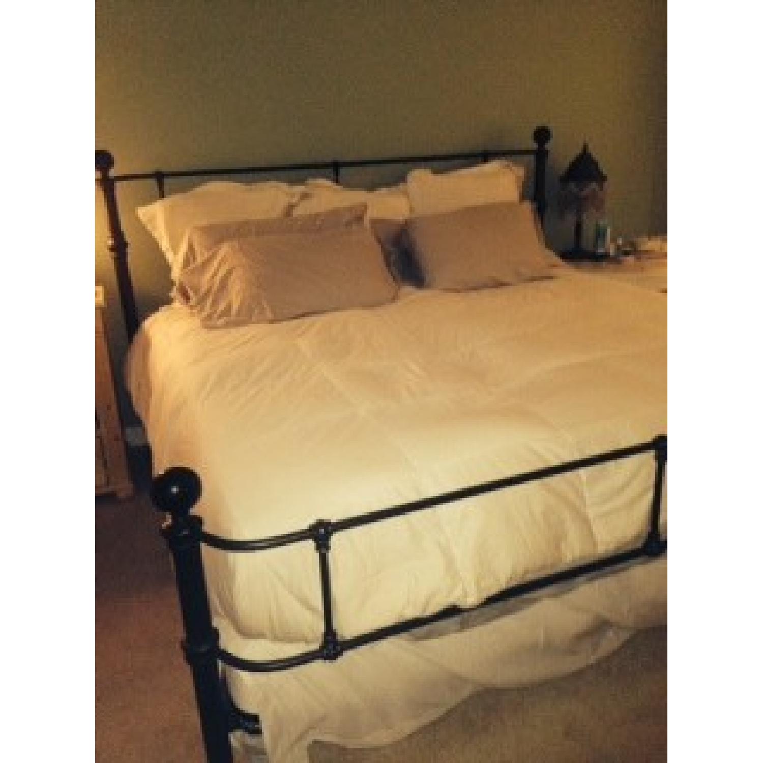 Pottery Barn Mendocino King Size Bed AptDeco