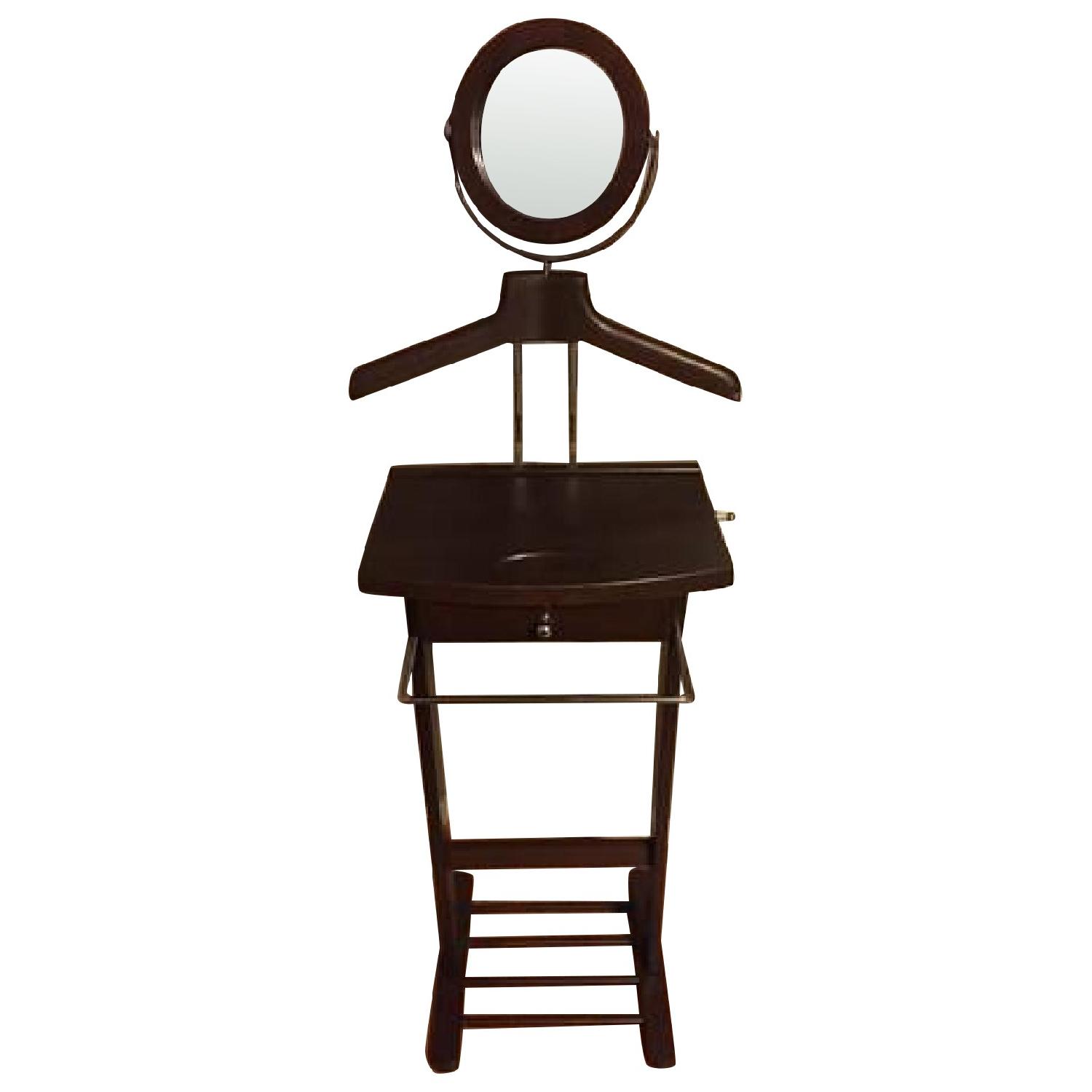 Bed Bath & Beyond Valet Stand with Mirror and Drawer AptDeco