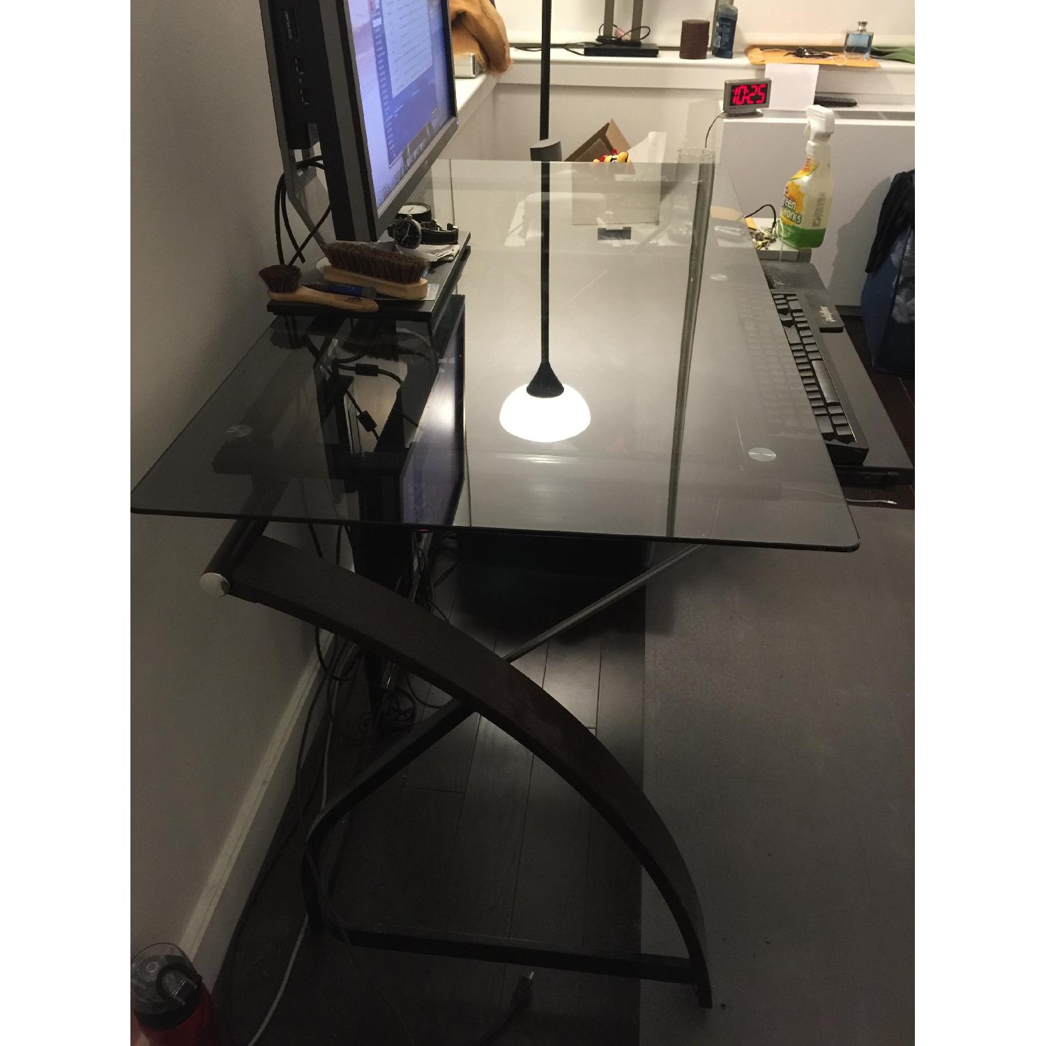 Z-Line Claremont Computer Desk w/ Rollout Keyboard - image-4