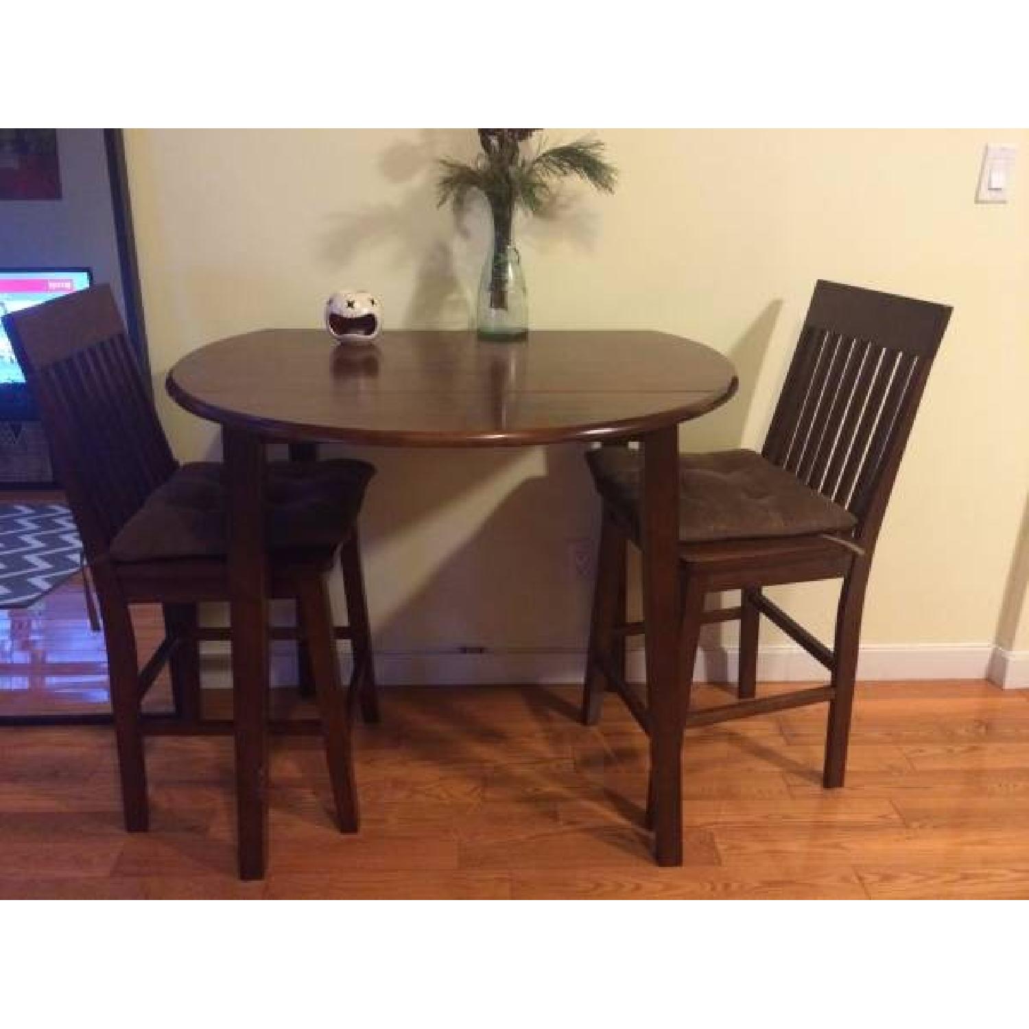 High Top Table w/ 2 Chairs - image-1
