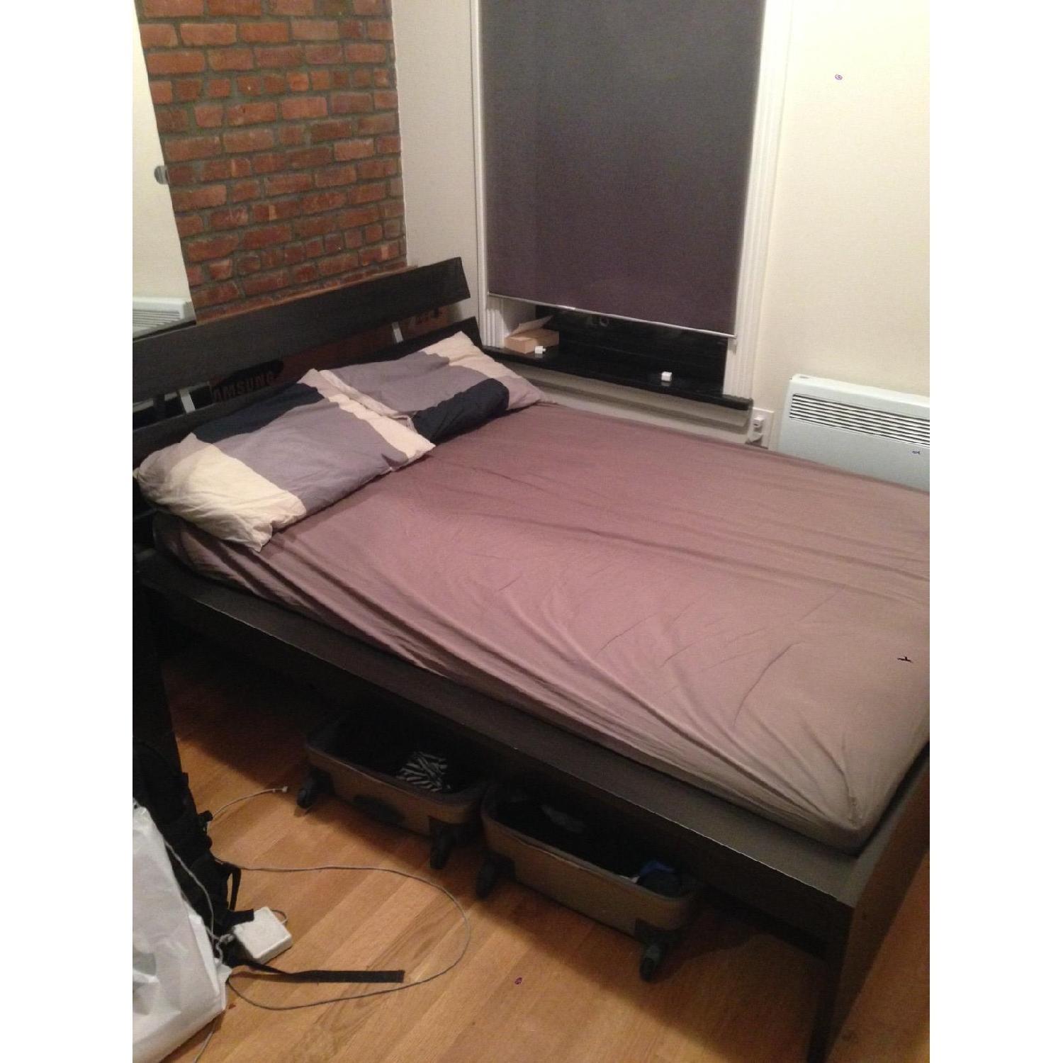 Ikea Hopen Double/Full Size Bed Frame AptDeco
