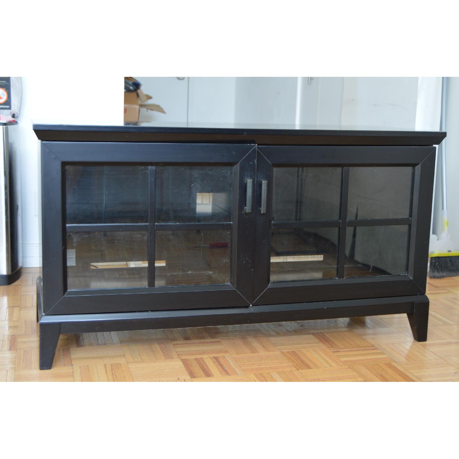 Crate & Barrel Paterson Black Media Console - image-6