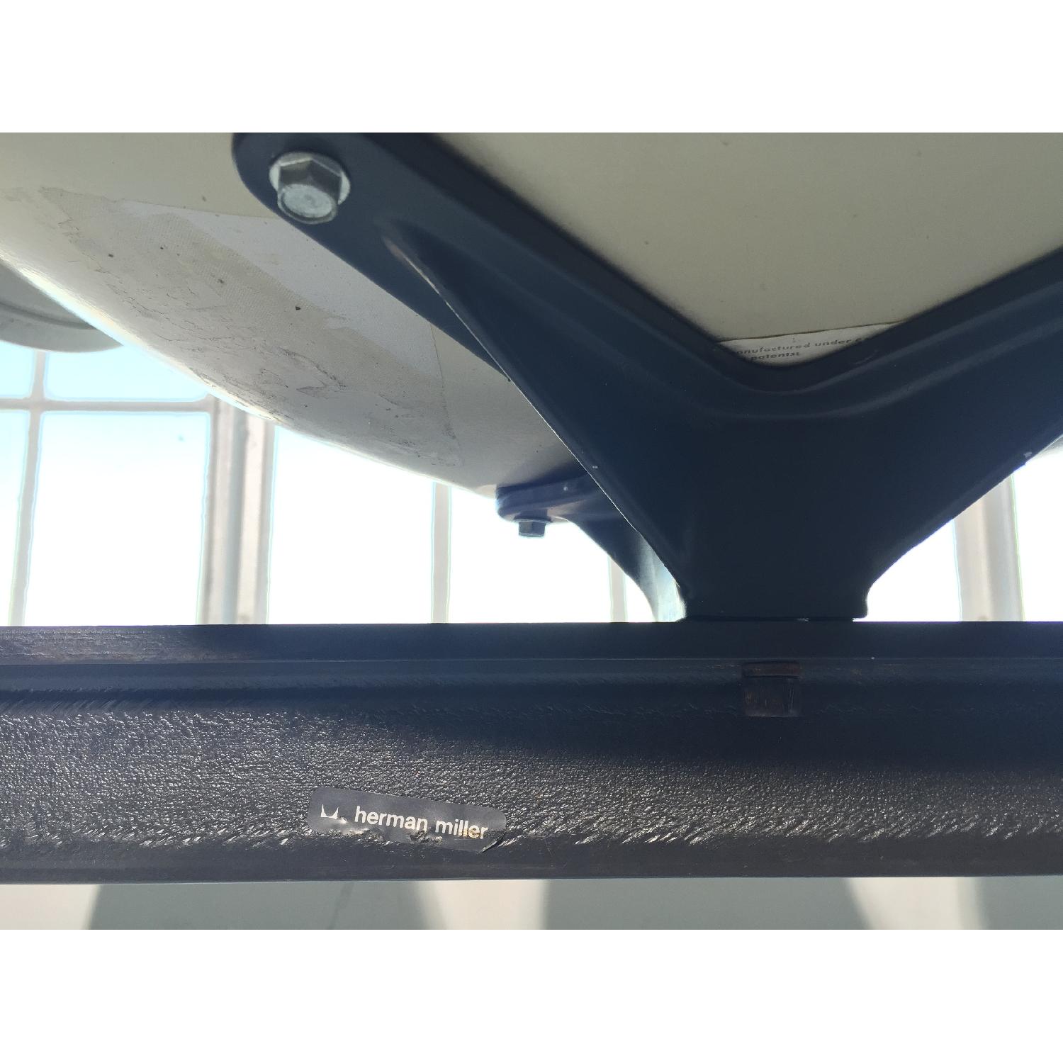 Herman Miller Eames Tandem La Fonda Leather Bench - image-3