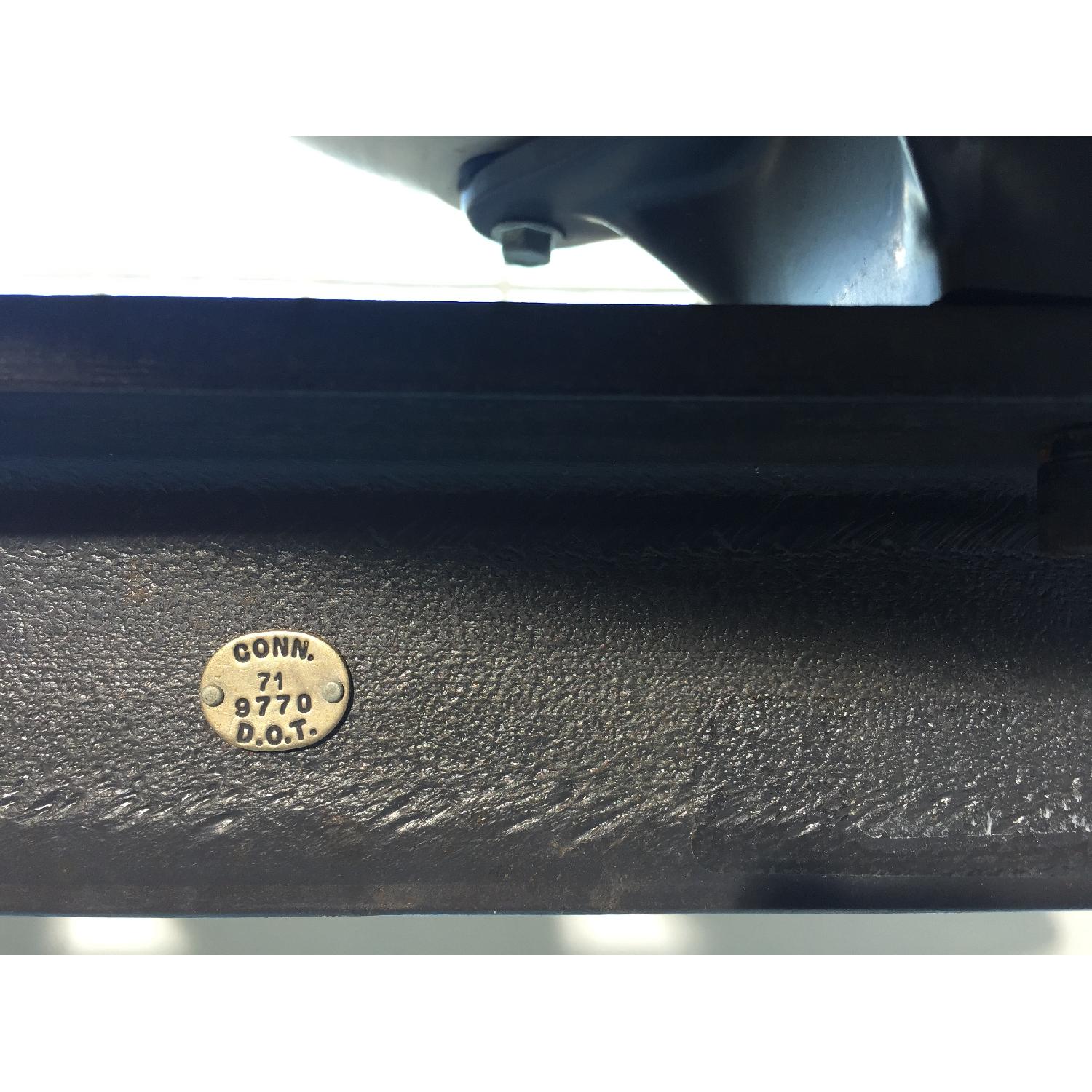 Herman Miller Eames Tandem La Fonda Leather Bench - image-4