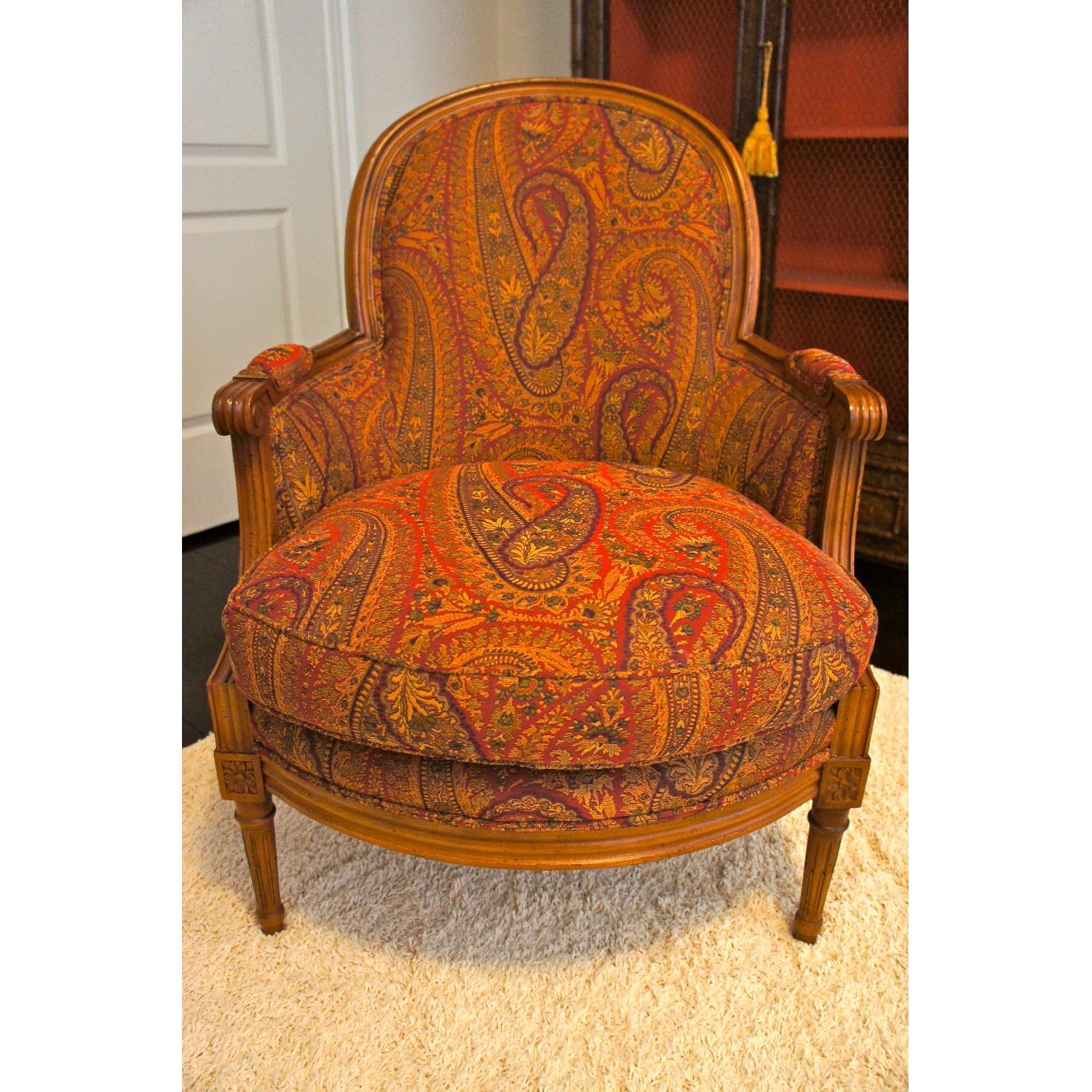 French Style Accent Chair - image-1