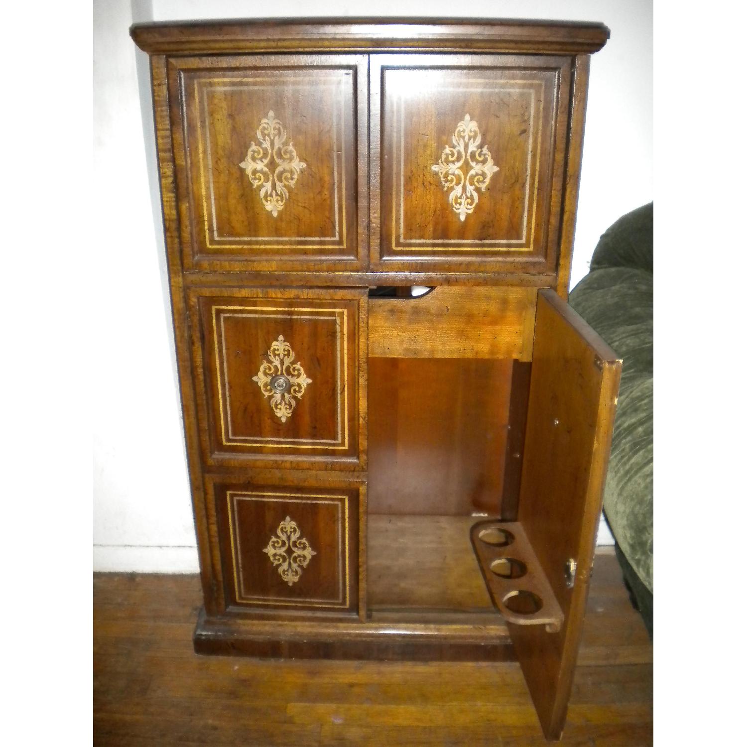 W & J Sloane Vintage Cupboard + Hexagonal Side Table - image-5