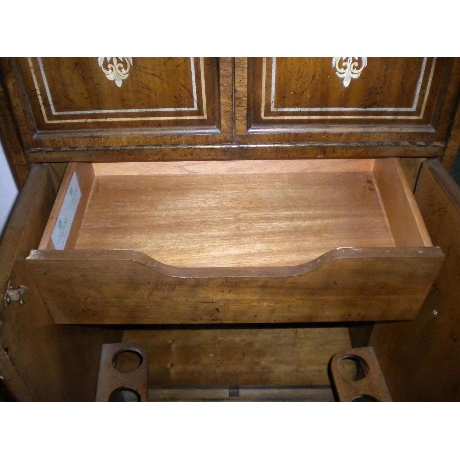 W & J Sloane Vintage Cupboard + Hexagonal Side Table - image-9