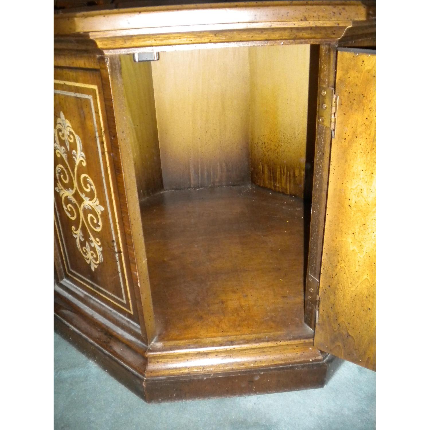 W & J Sloane Vintage Cupboard + Hexagonal Side Table - image-12