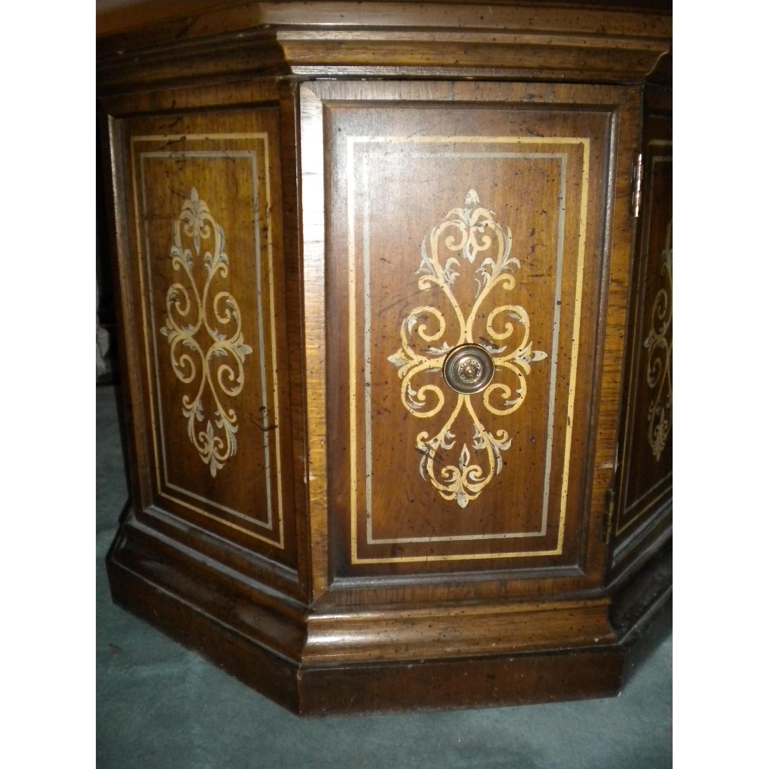 W & J Sloane Vintage Cupboard + Hexagonal Side Table - image-14