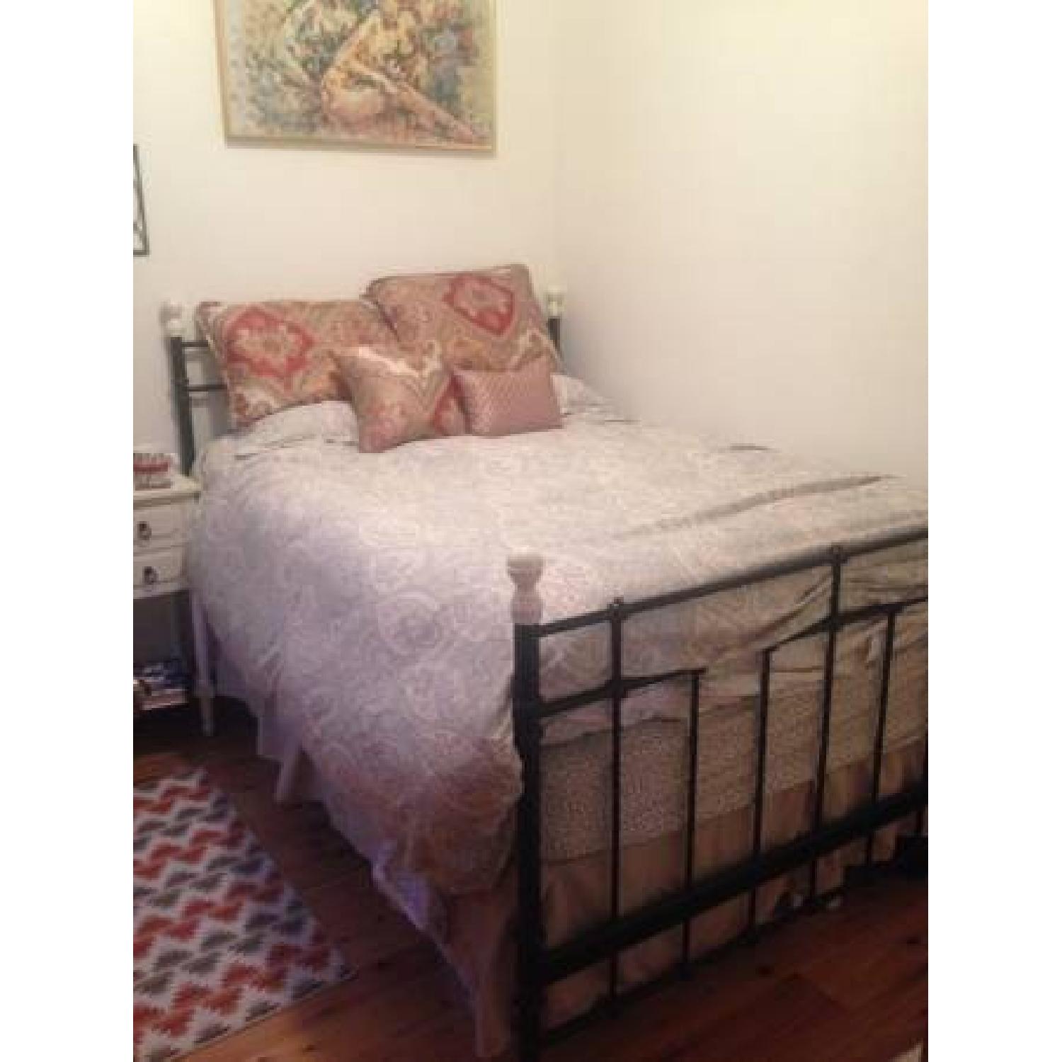 Ikea Full Size Metal Bed Frame - image-2