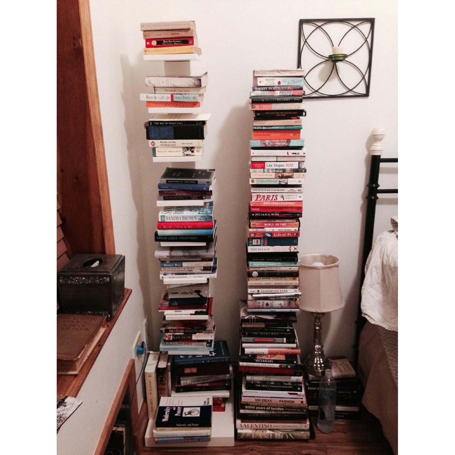 Container Store/West Elm Spine Bookshelves - image-1