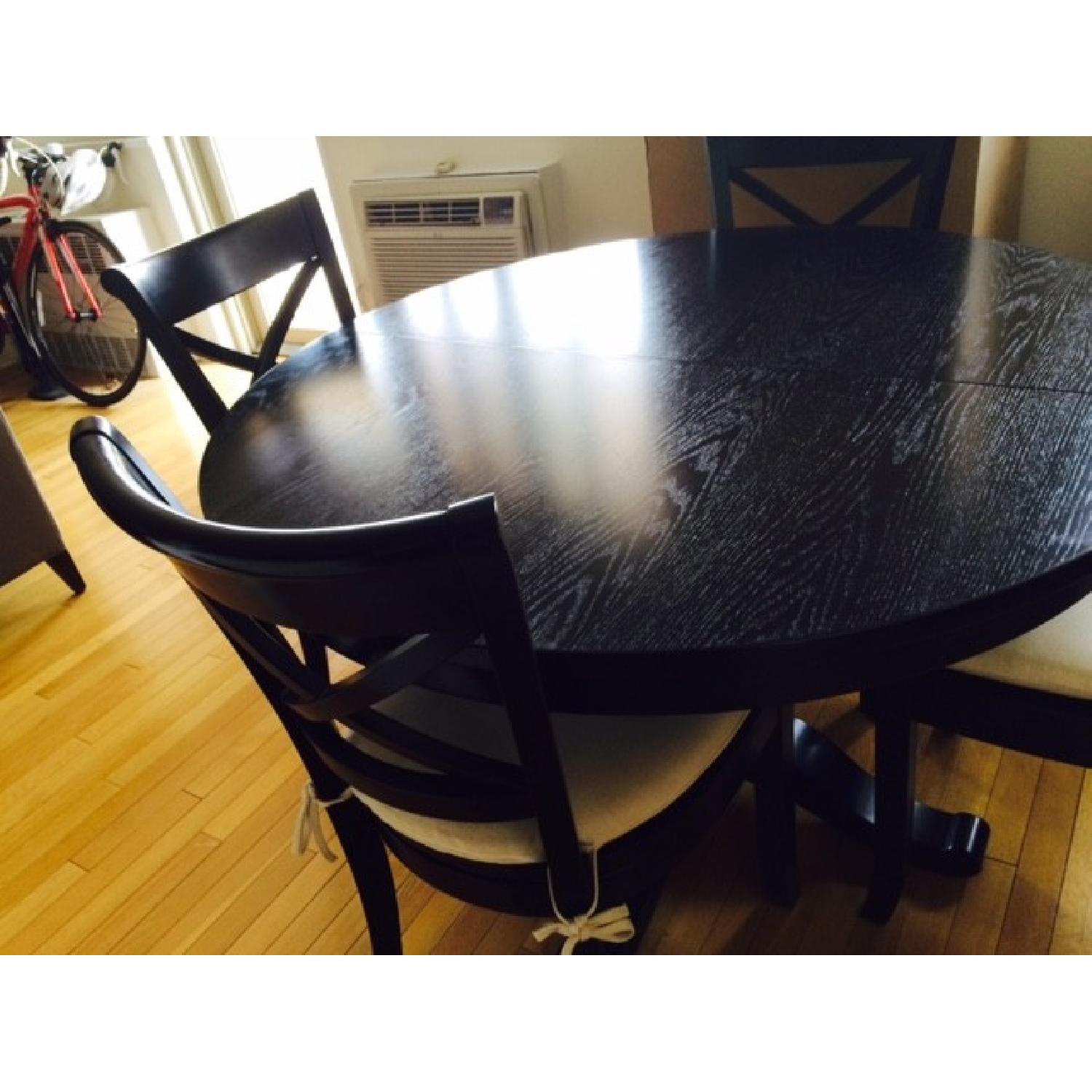 Crate & Barrel Avalon/Vintner 5 Piece Dining Set - image-4