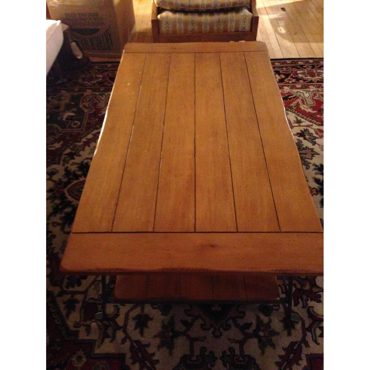 Pottery Barn Rectangular Coffee Table - image-3