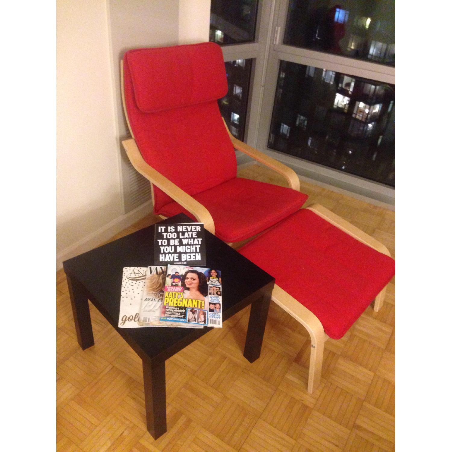 Ikea Red Chair - image-1
