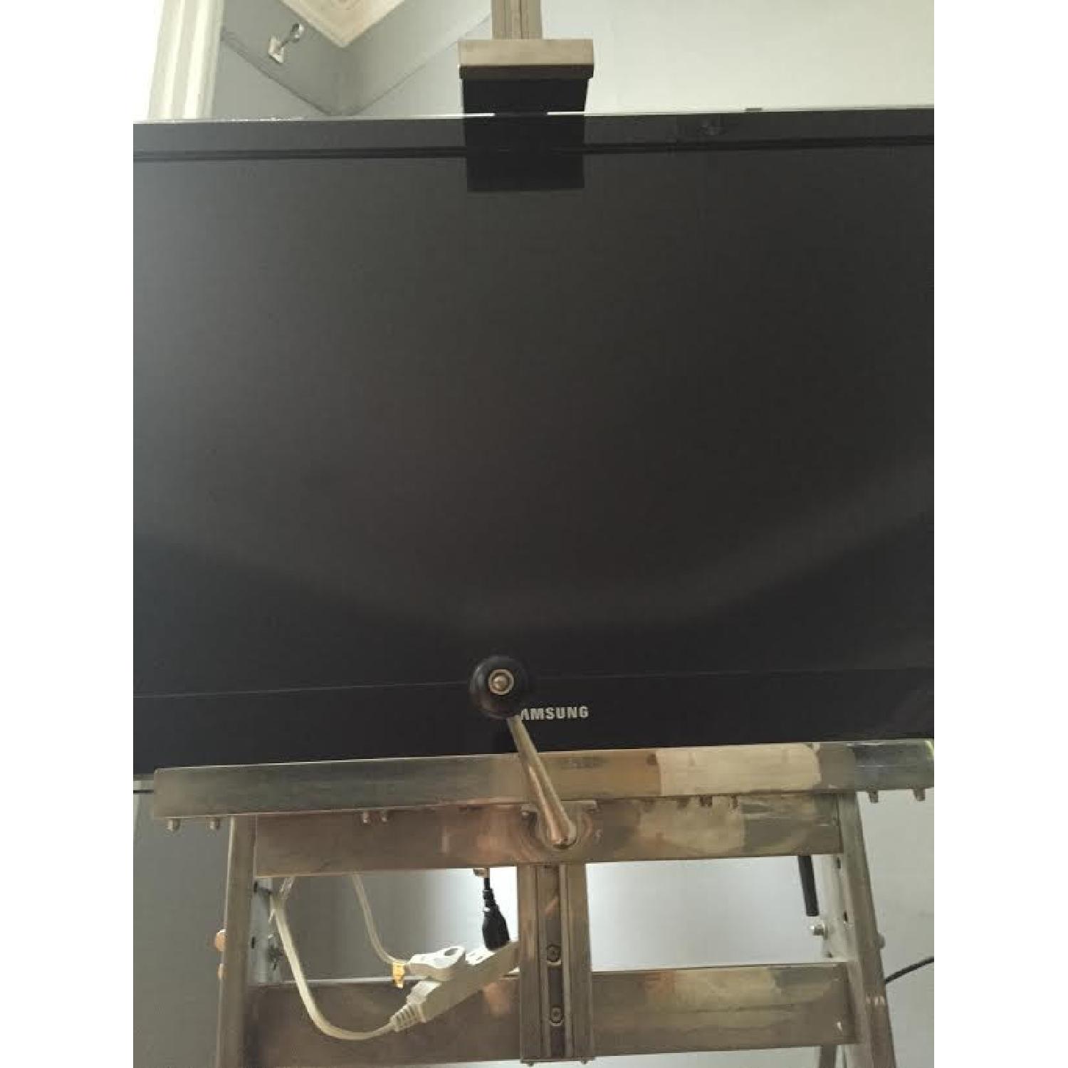 Chrome Easel TV Stand - image-2
