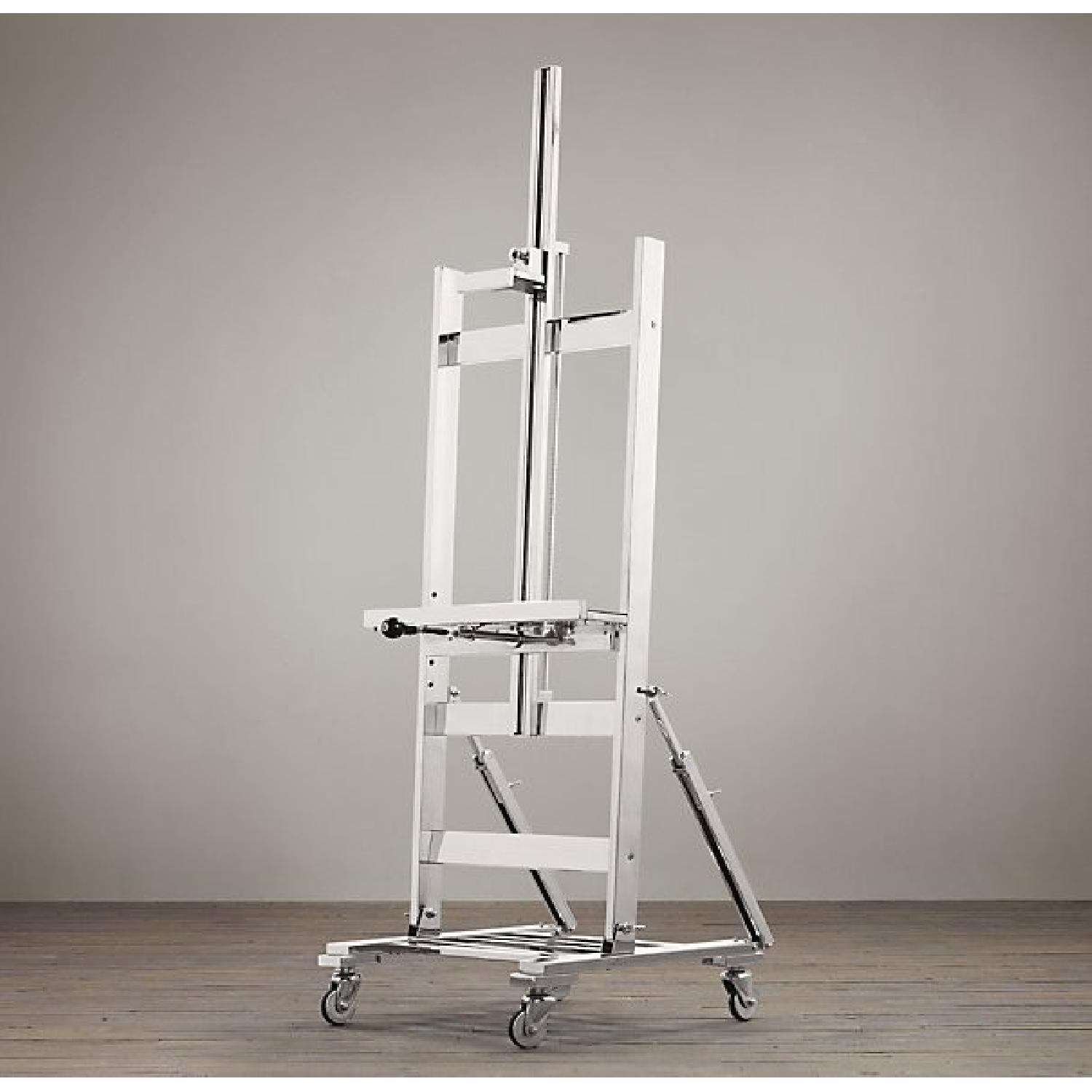 Chrome Easel TV Stand - image-5