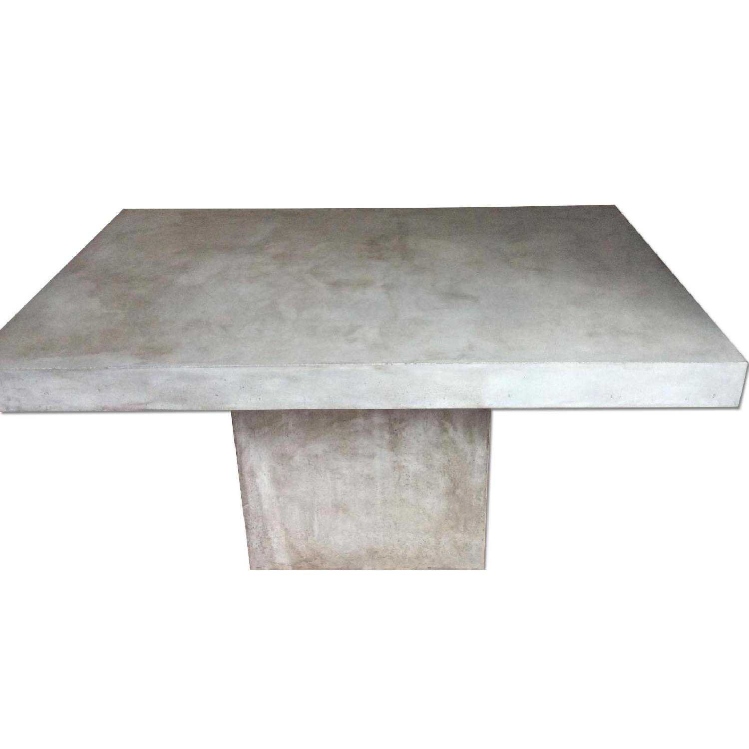CB2 Fuze Grey Dining Table - image-0