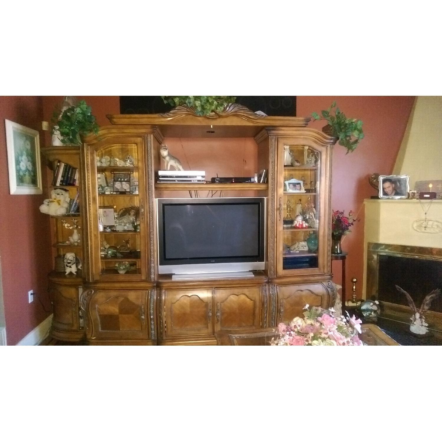 Aico Amini Entertainment Center w/ Bookshelves - image-3