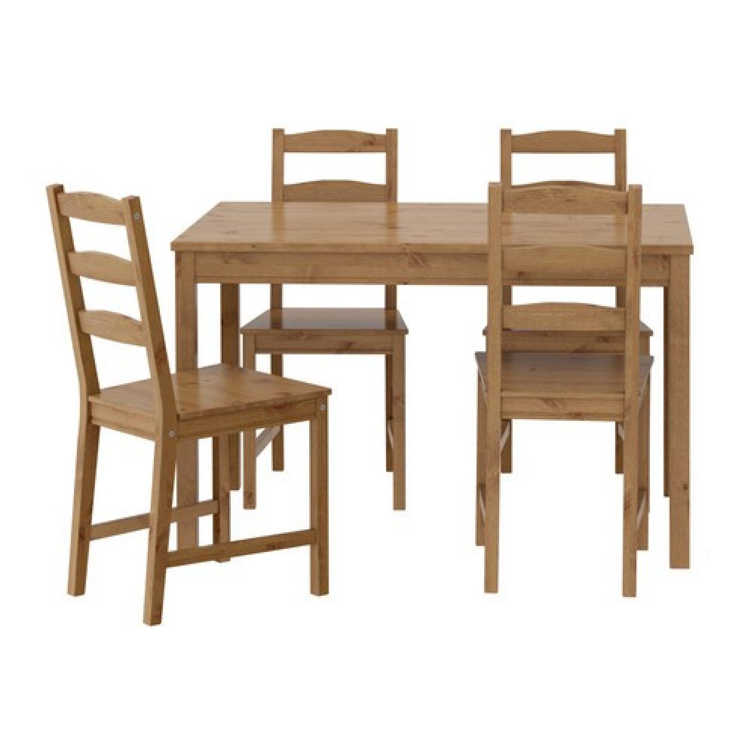 Ikea Jokkmokk Dining Table w/ 4 Chairs - image-2