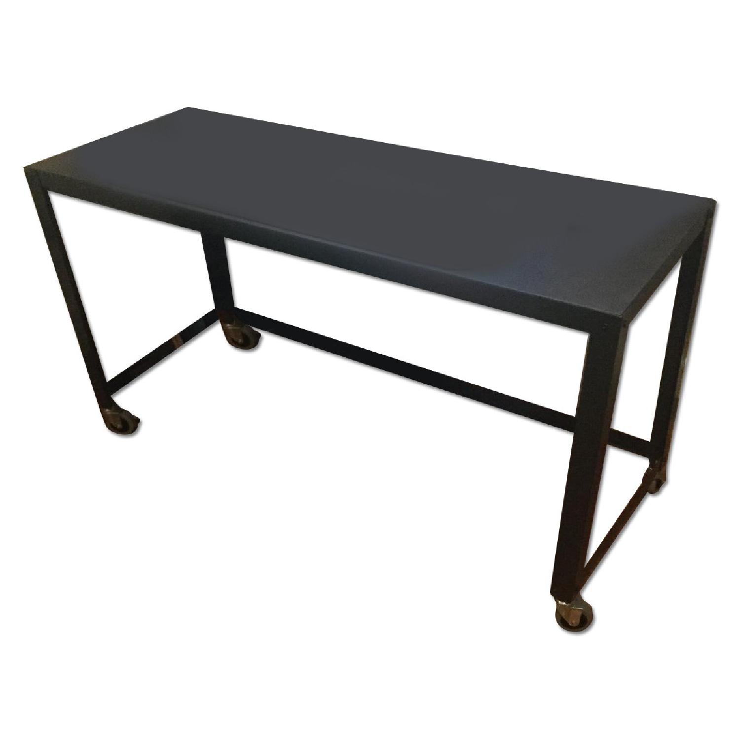 CB2 GoCart Console Table Desk AptDeco