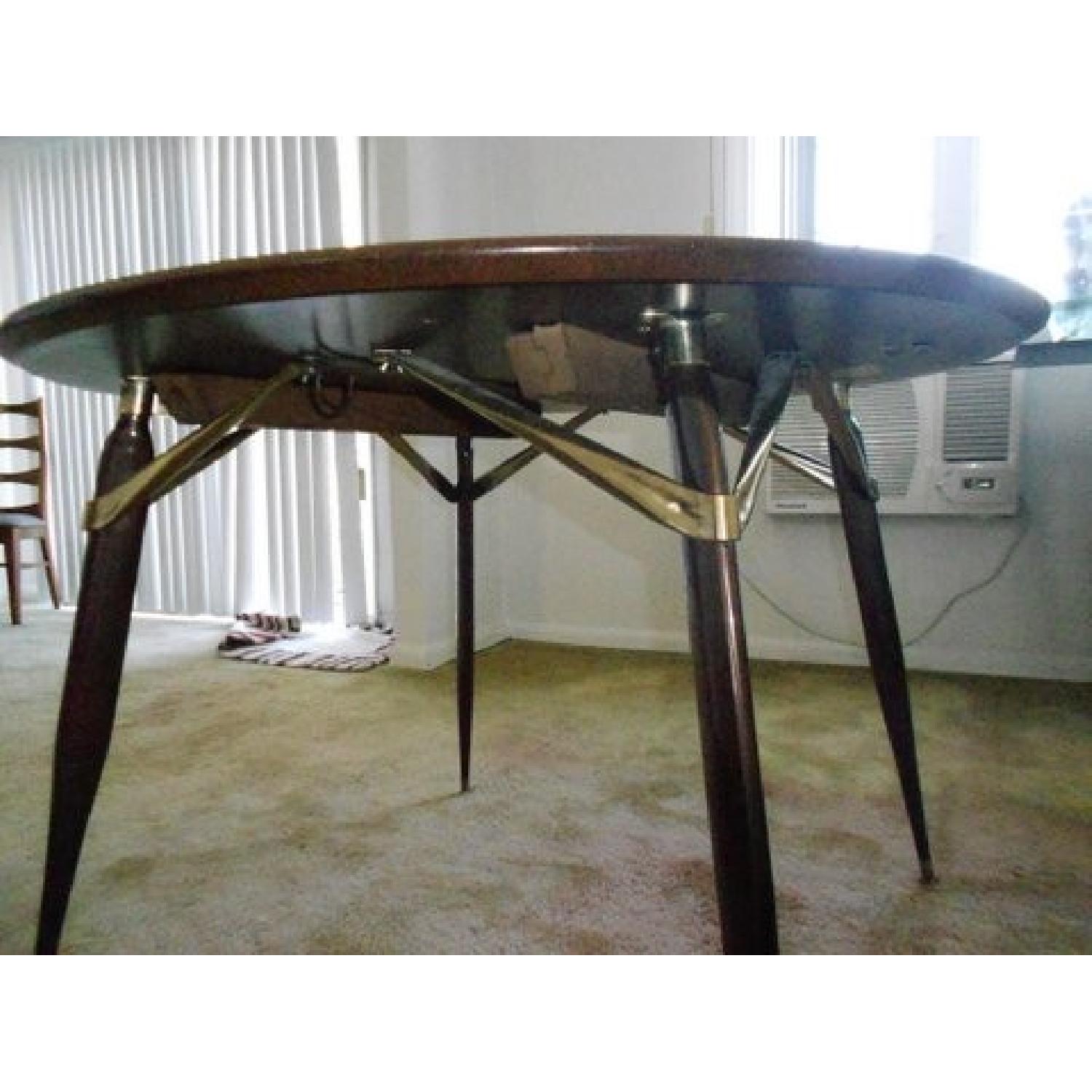 Howell Co. Mid-Century Extendable Dining Table - image-4