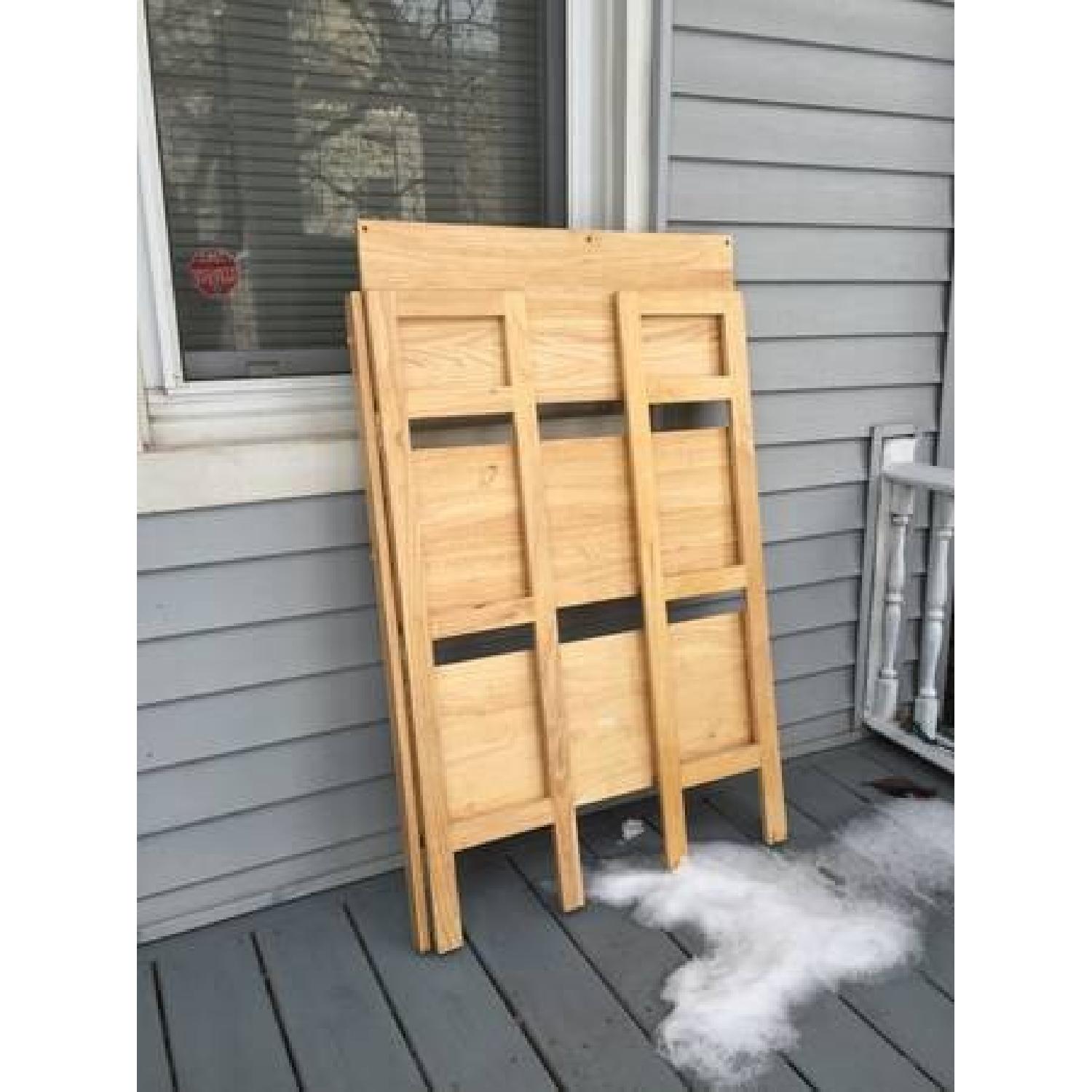 3-Tier Folding Wood Bookcase - image-2