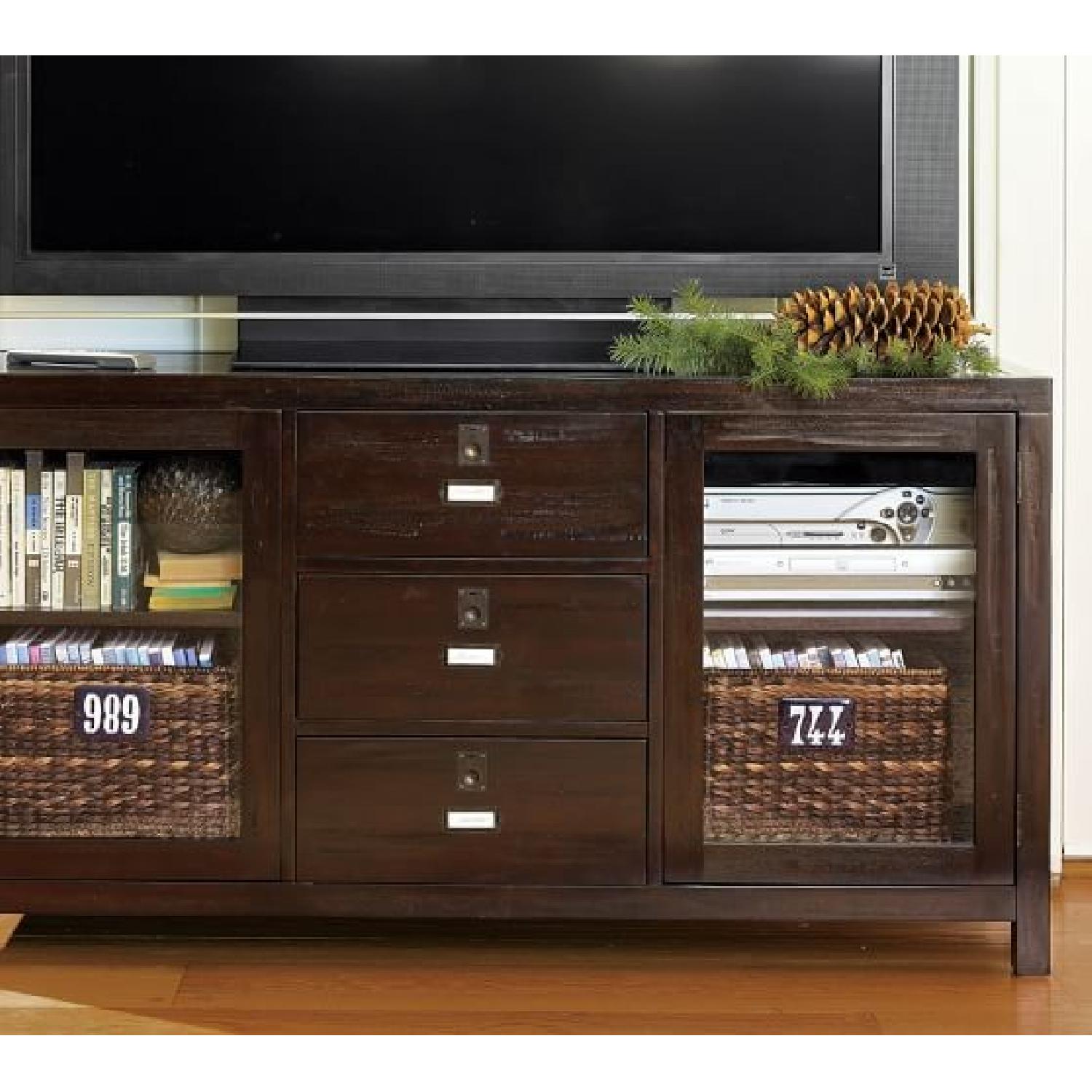 Pottery Barn Rhys Media Console AptDeco