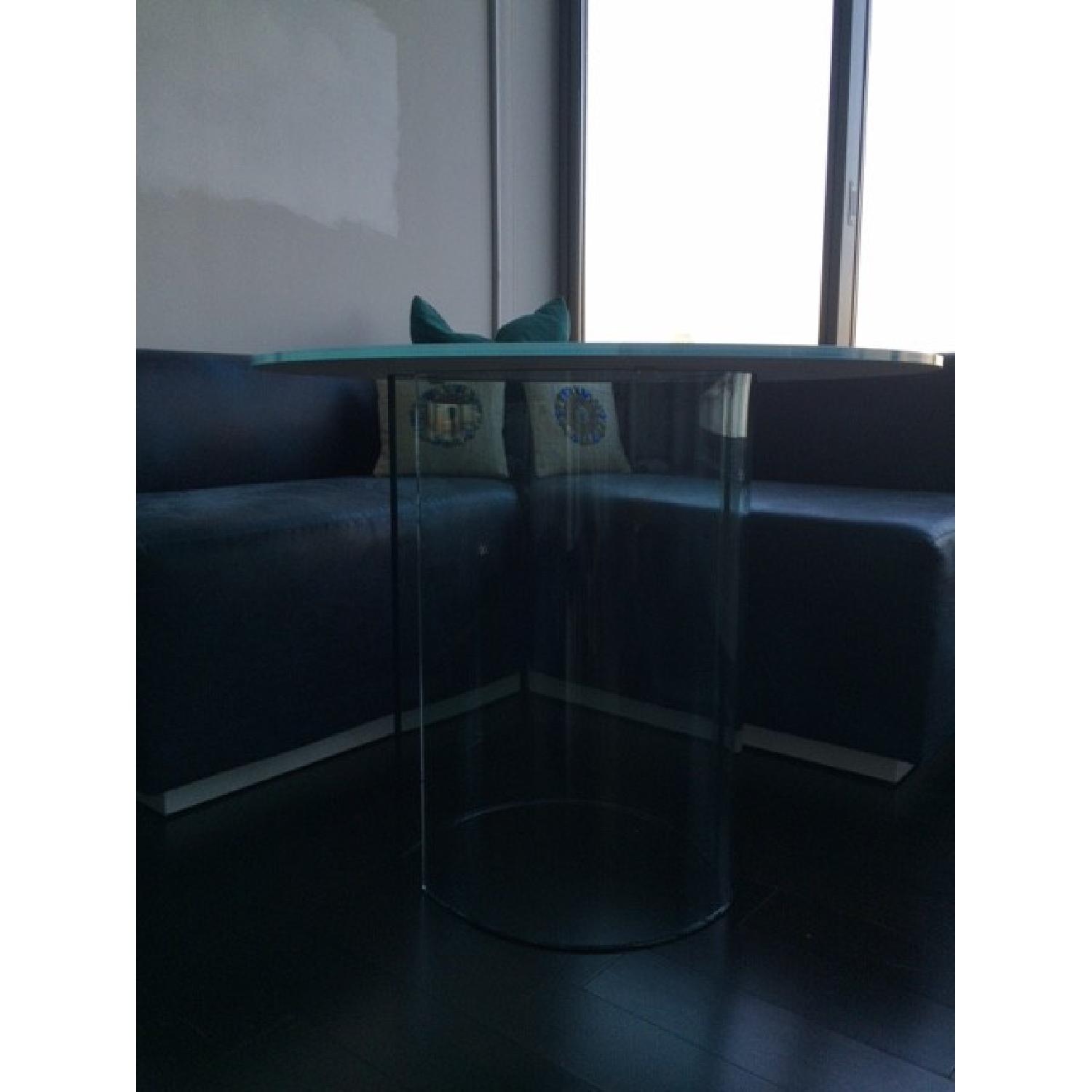 Custom White Lacquer Dining Table - image-2