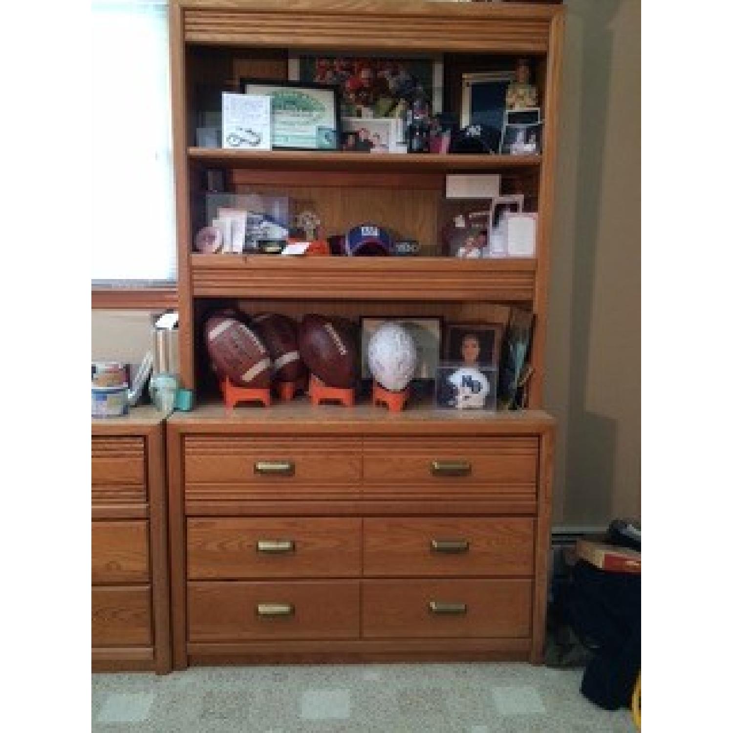 Stanley Young America Bedroom Set in Oak - image-3