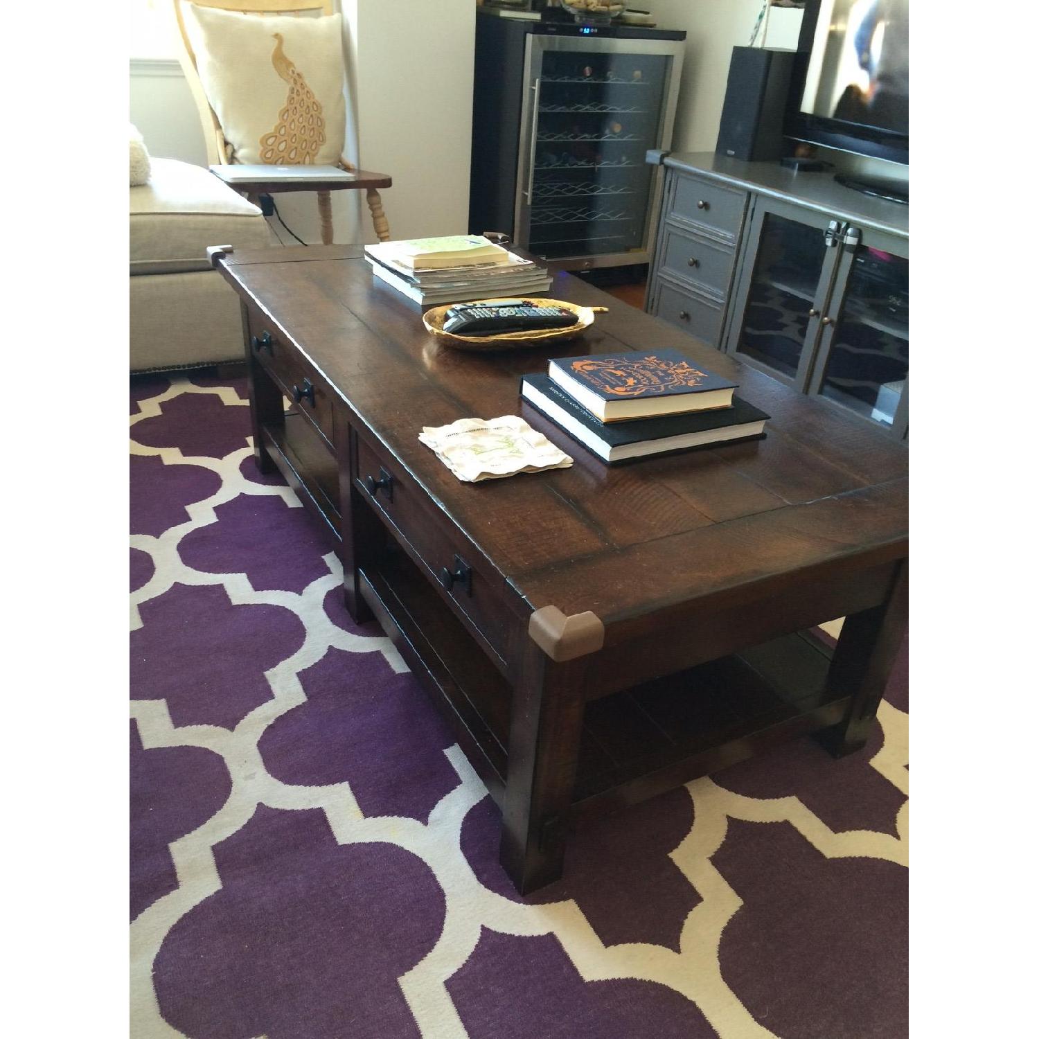 Pottery Barn Benchwright Coffee Table - image-1