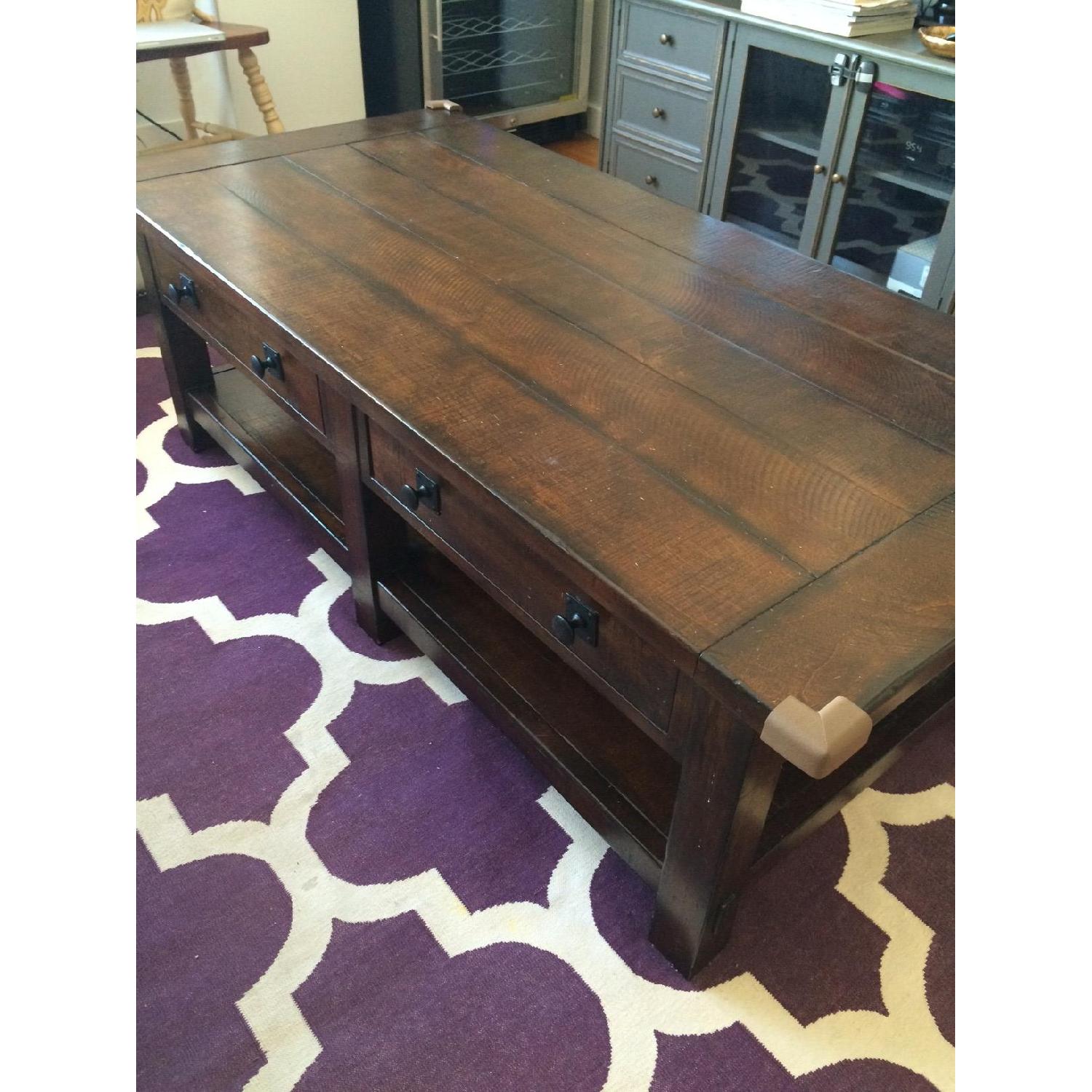 Pottery Barn Benchwright Coffee Table - image-8