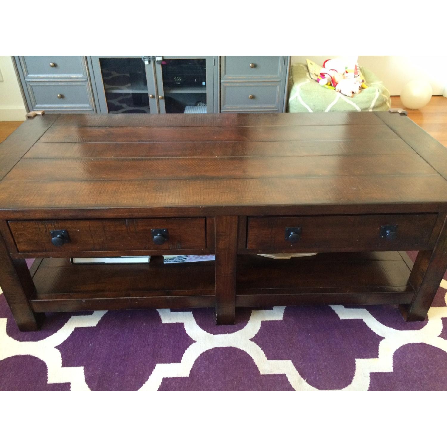 Pottery Barn Benchwright Coffee Table - image-9