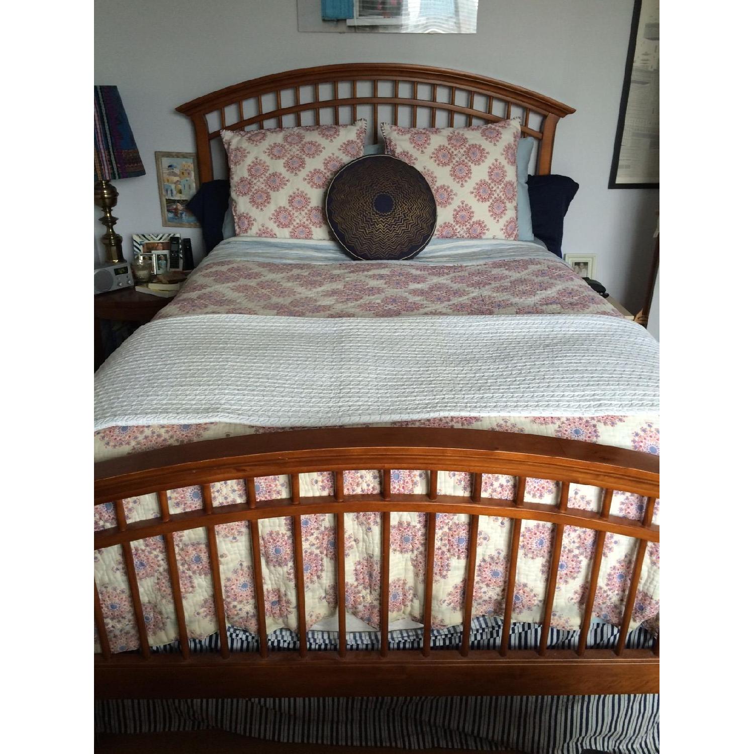 Ethan Allen Queen Bed - image-1