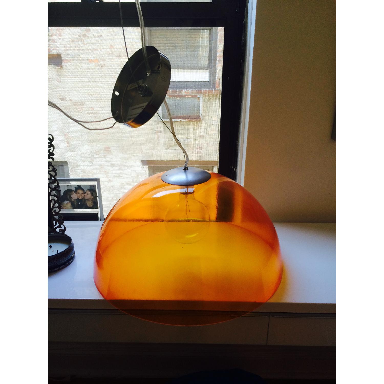 Translucent Orange Dome Light - image-2
