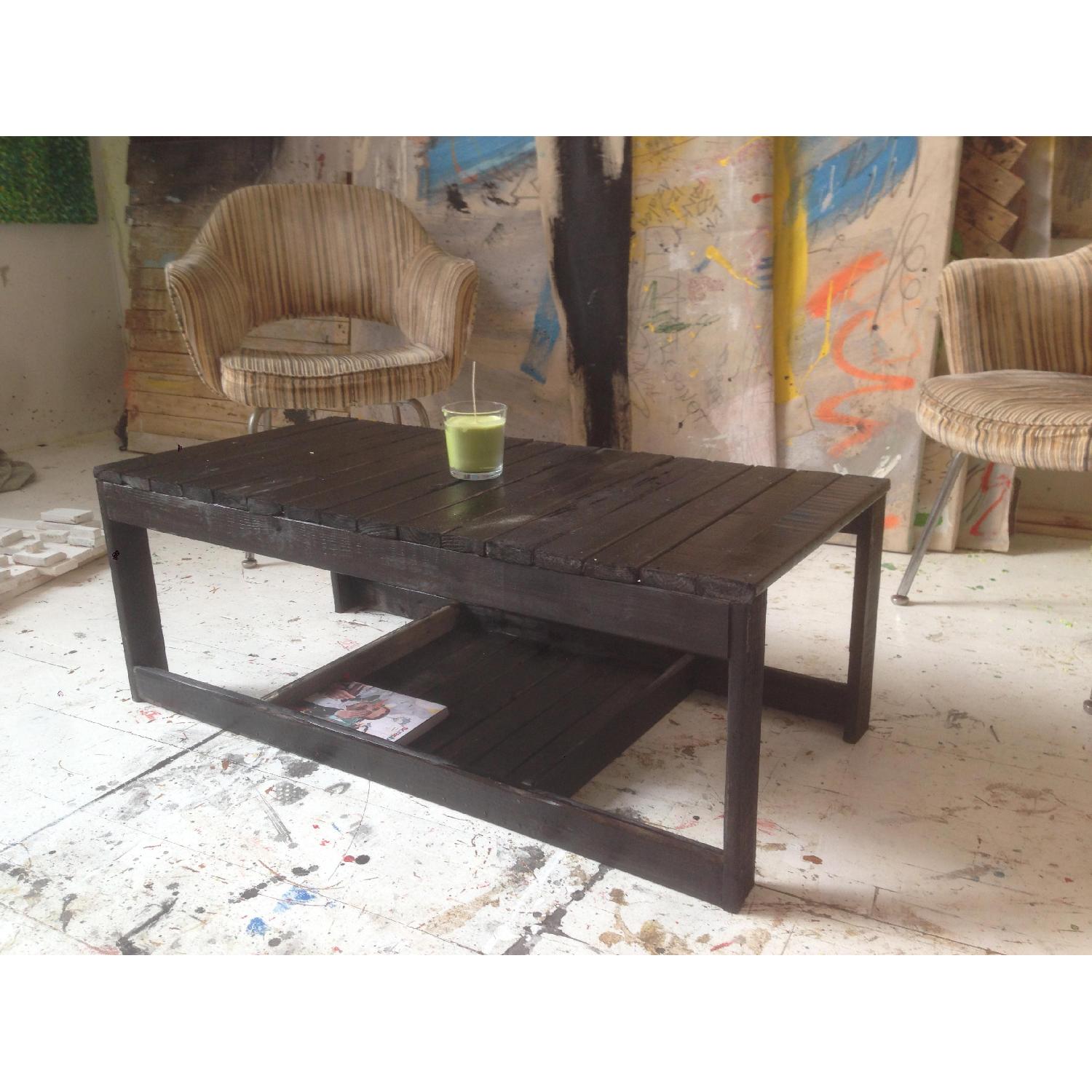 Handmade Wooden Coffee Table - image-3