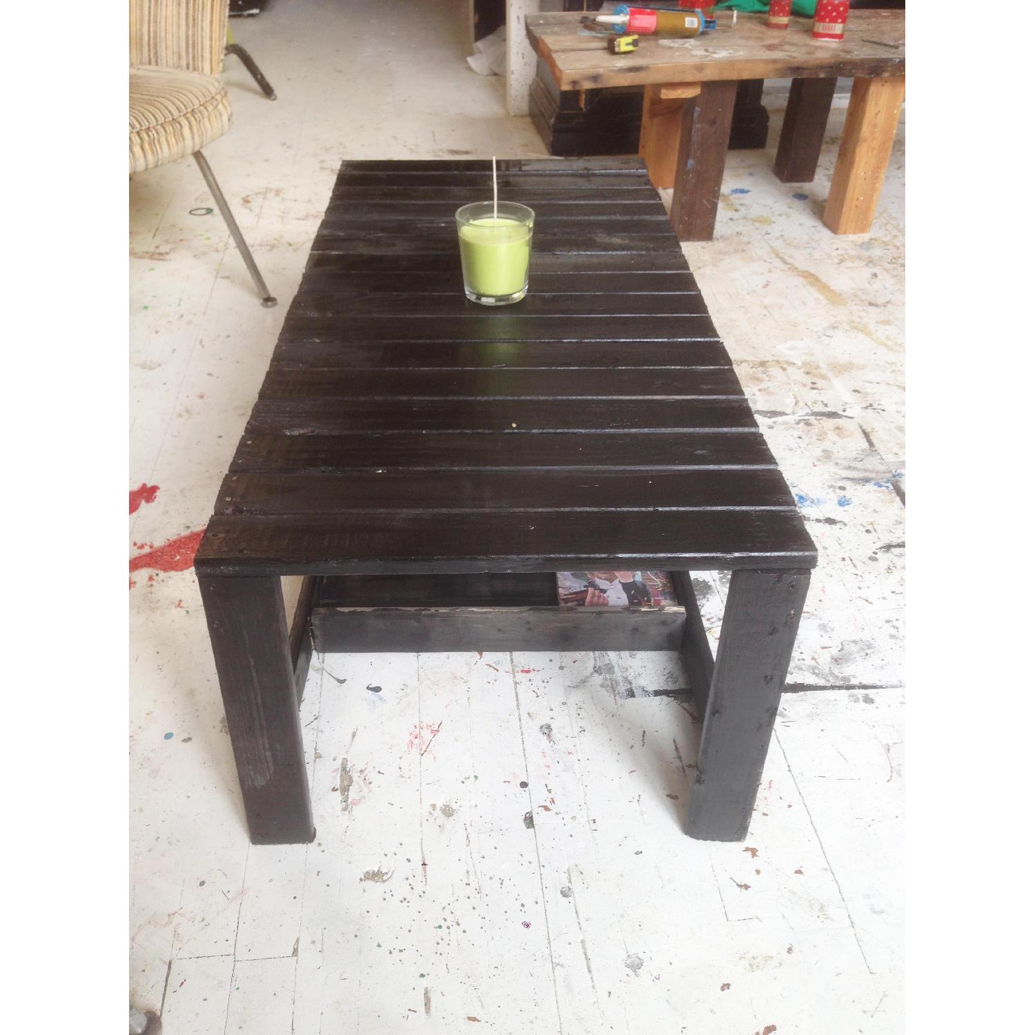 Handmade Wooden Coffee Table - image-4