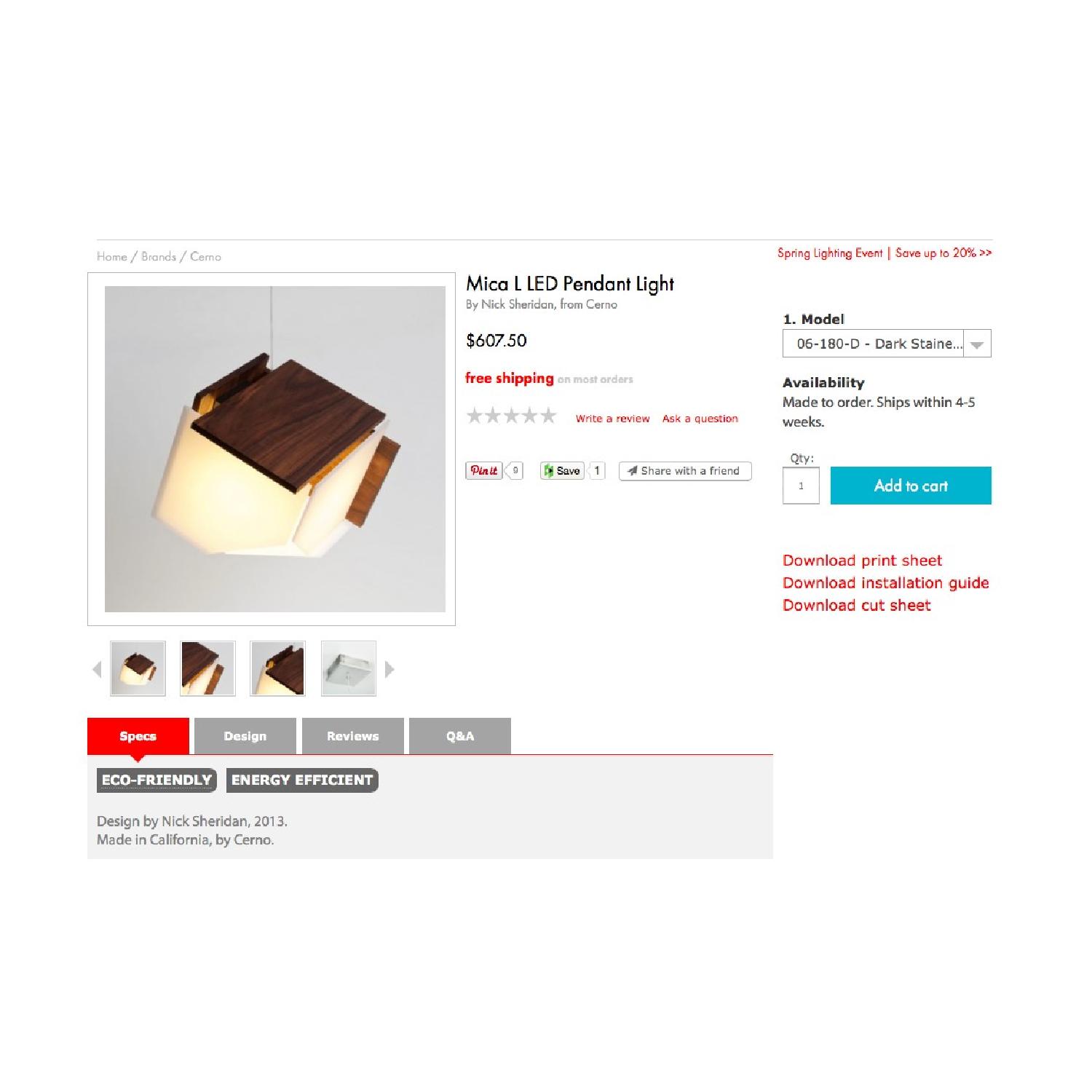 Cerno LED Pendant Light - image-2