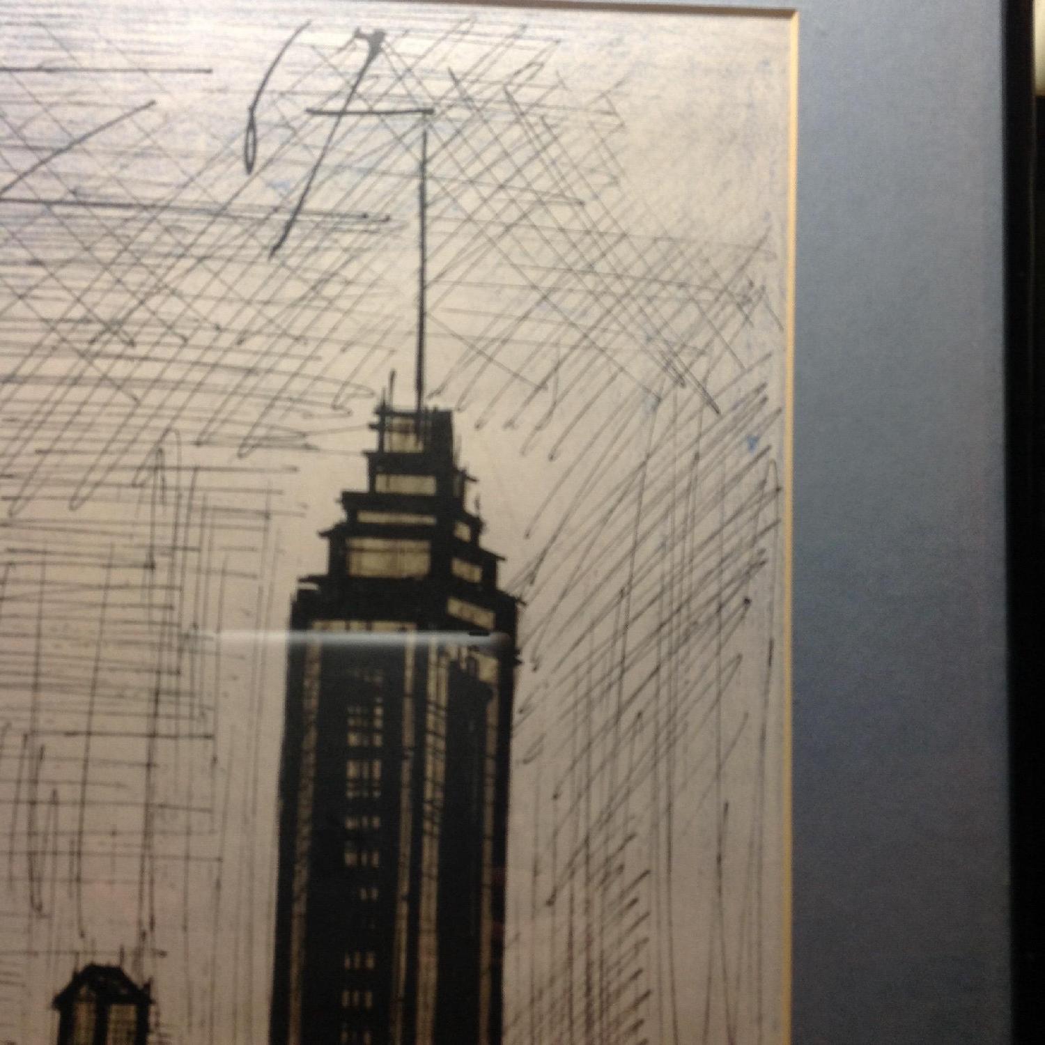 Bernard Buffet 1967 New York City Framed Lithograph - image-7