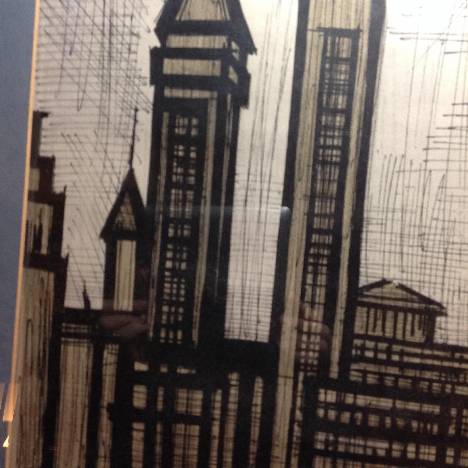 Bernard Buffet 1967 New York City Framed Lithograph - image-11