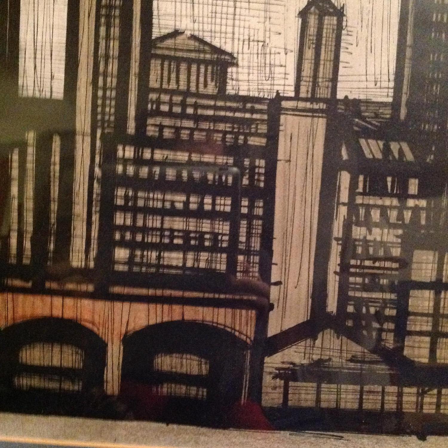 Bernard Buffet 1967 New York City Framed Lithograph - image-13
