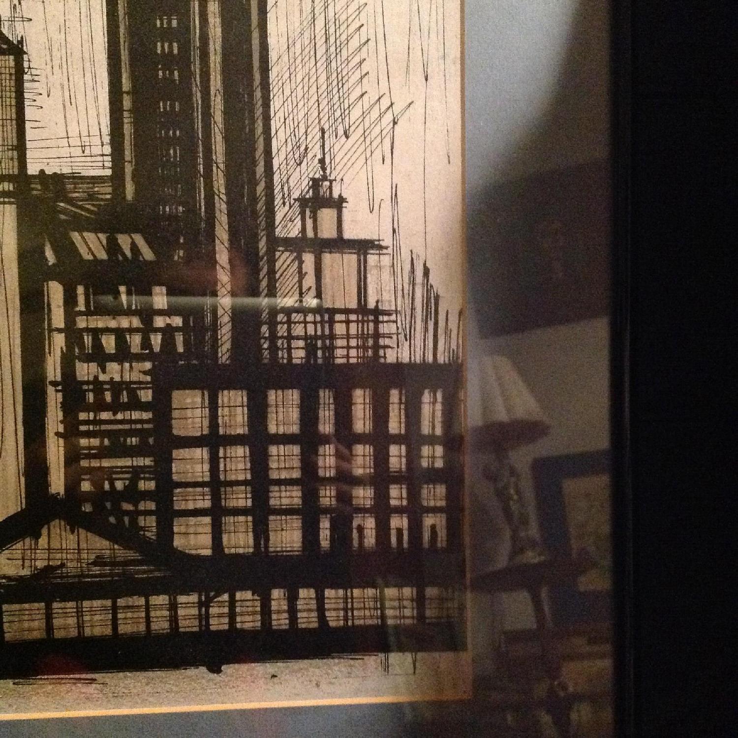 Bernard Buffet 1967 New York City Framed Lithograph - image-15