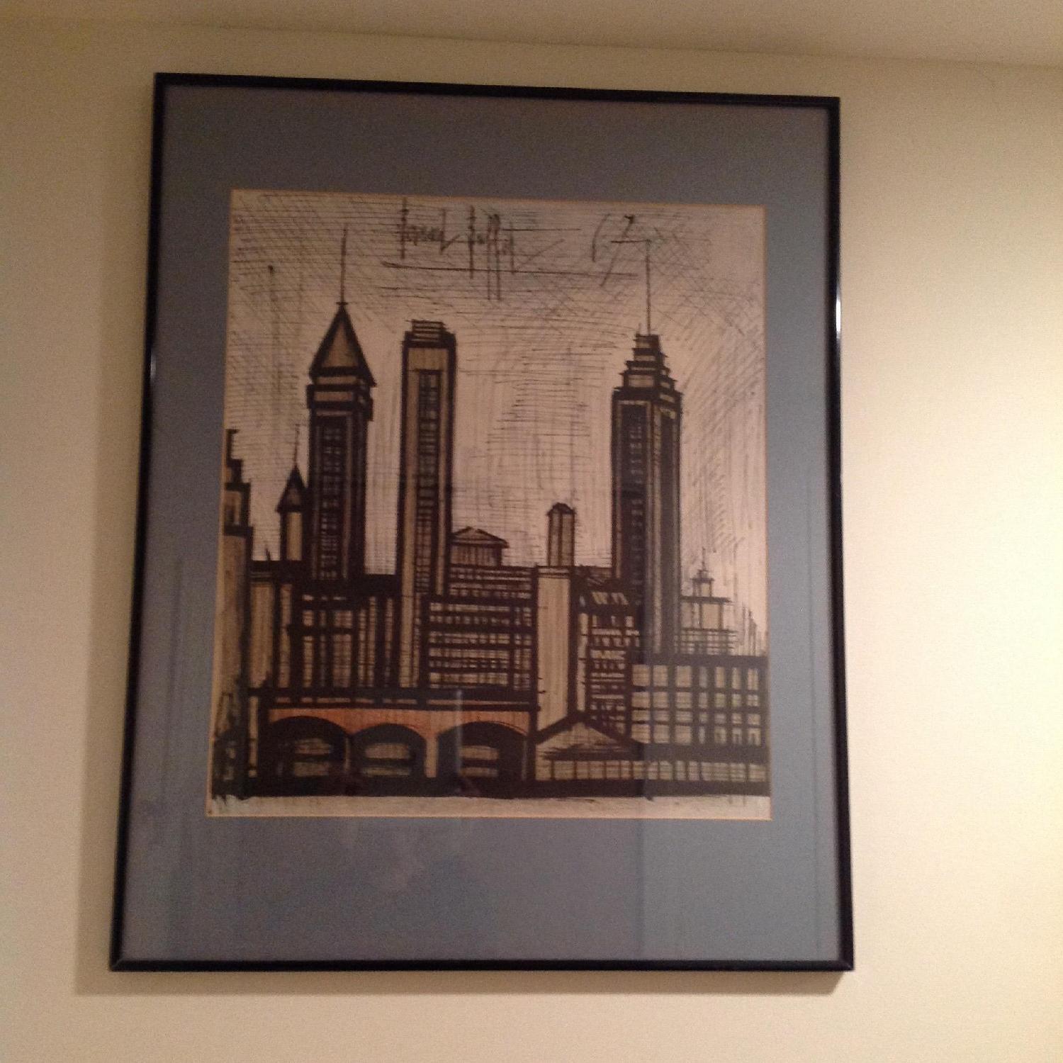 Bernard Buffet 1967 New York City Framed Lithograph - image-20