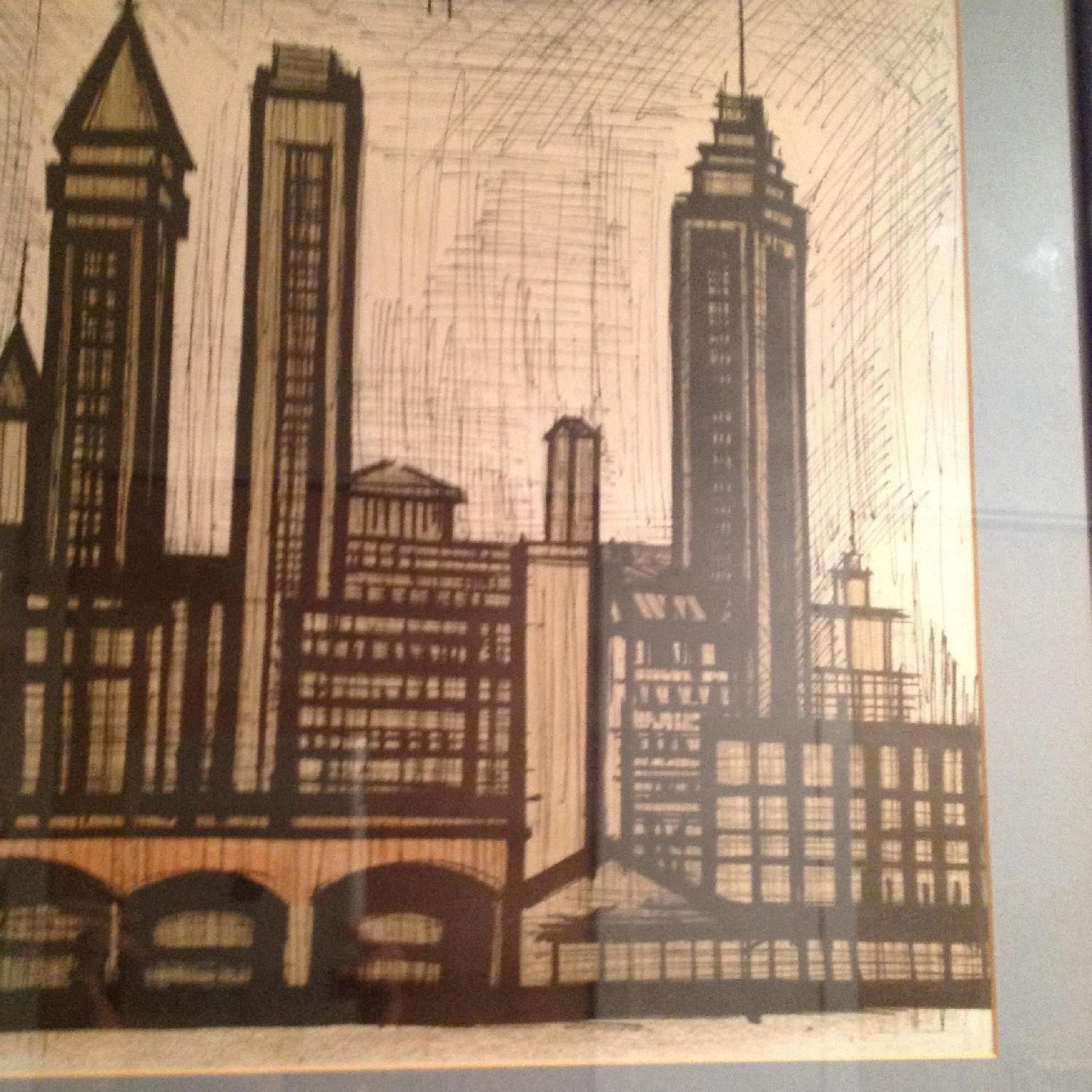 Bernard Buffet 1967 New York City Framed Lithograph - image-25