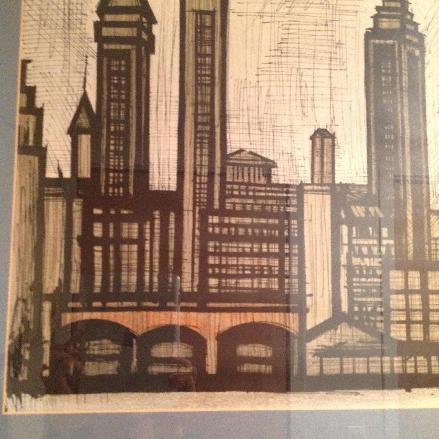 Bernard Buffet 1967 New York City Framed Lithograph - image-29