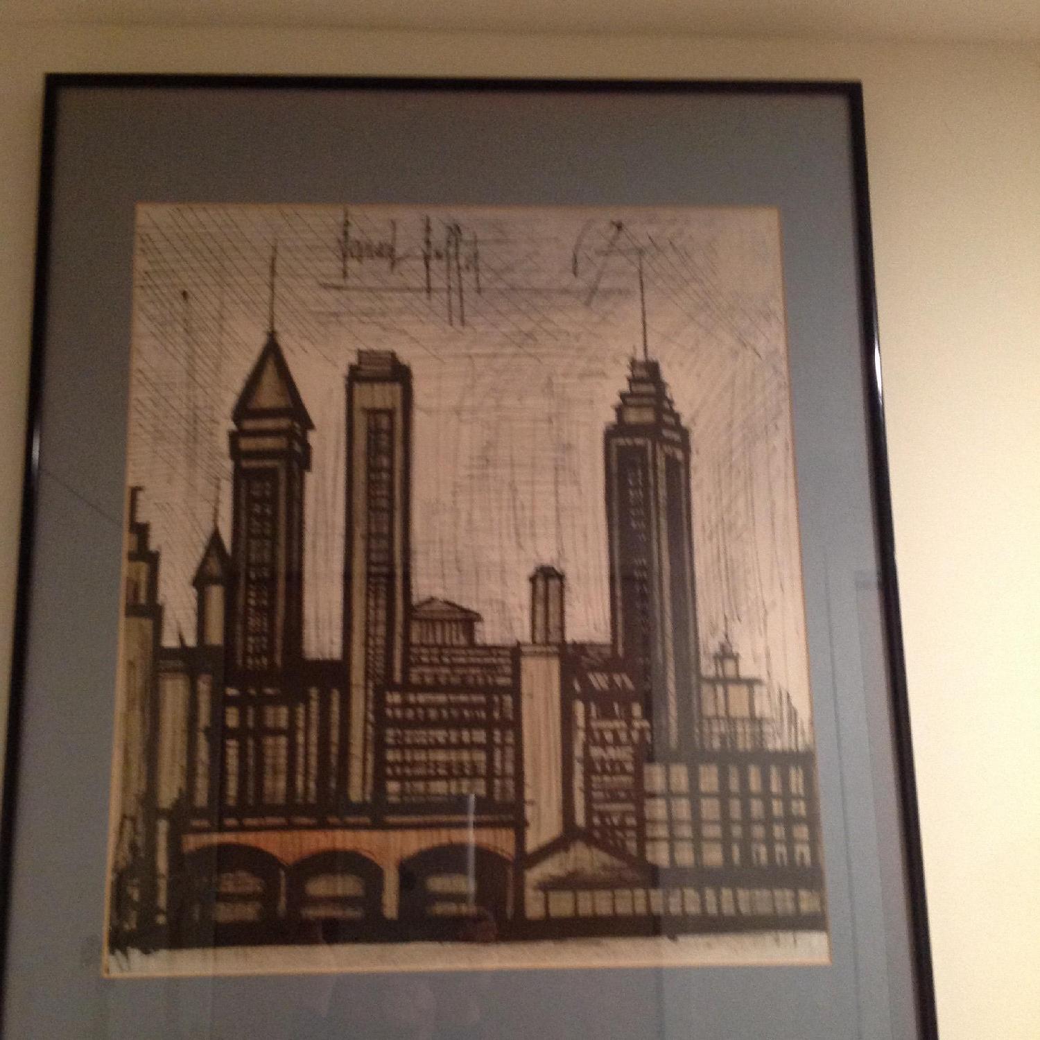 Bernard Buffet 1967 New York City Framed Lithograph - image-32