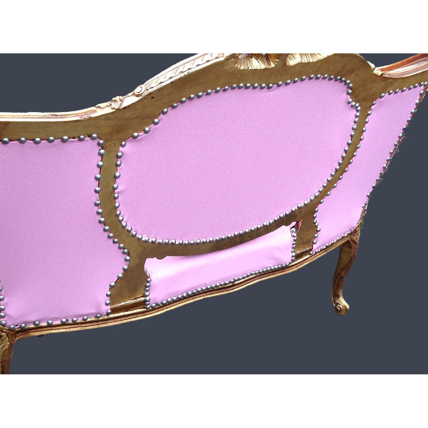Haritz Barne Antique 1880 Louis XVI French Sofa/Bench - image-2