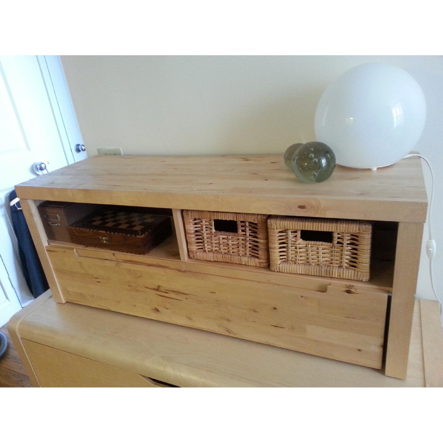 Ikea Media Console w/ Storage - image-1