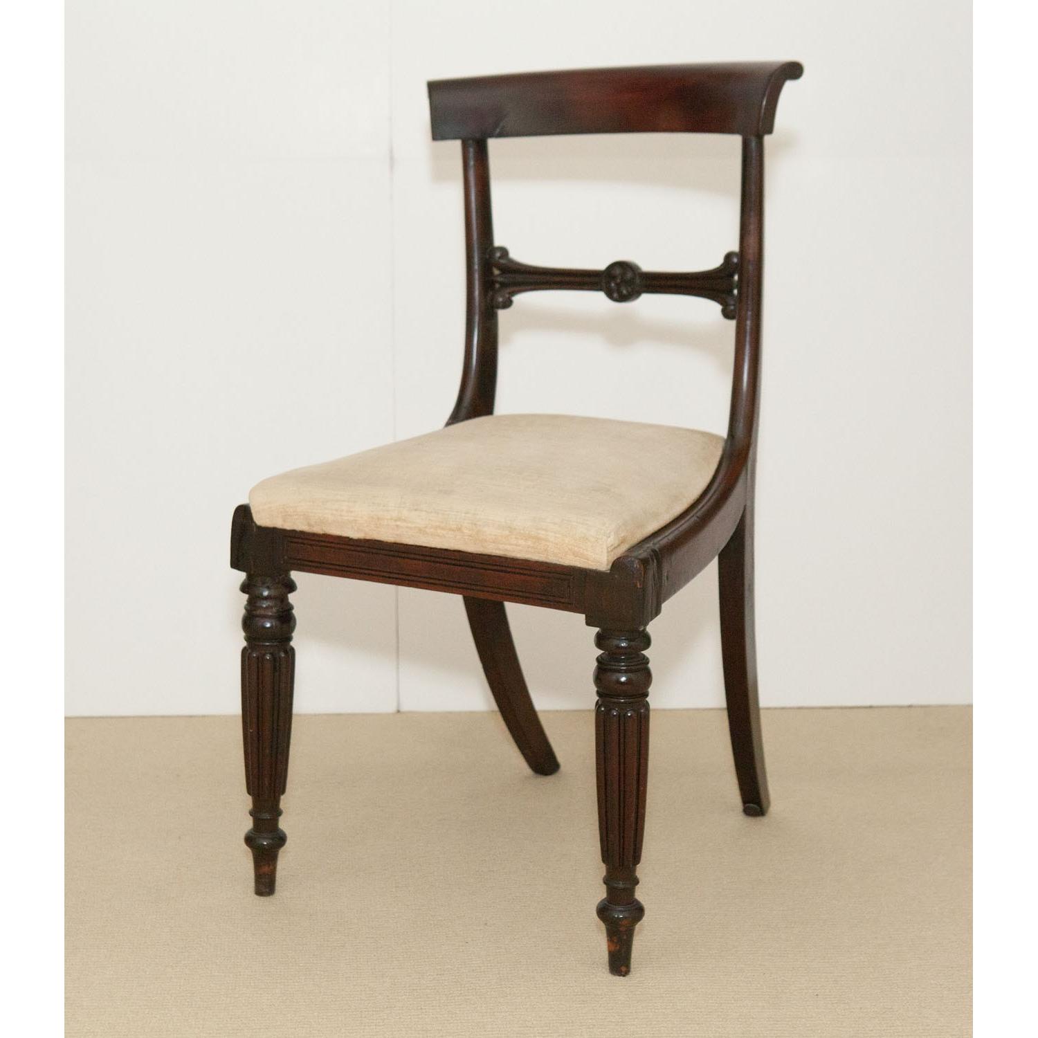 Antique Mahogany Chairs - image-1