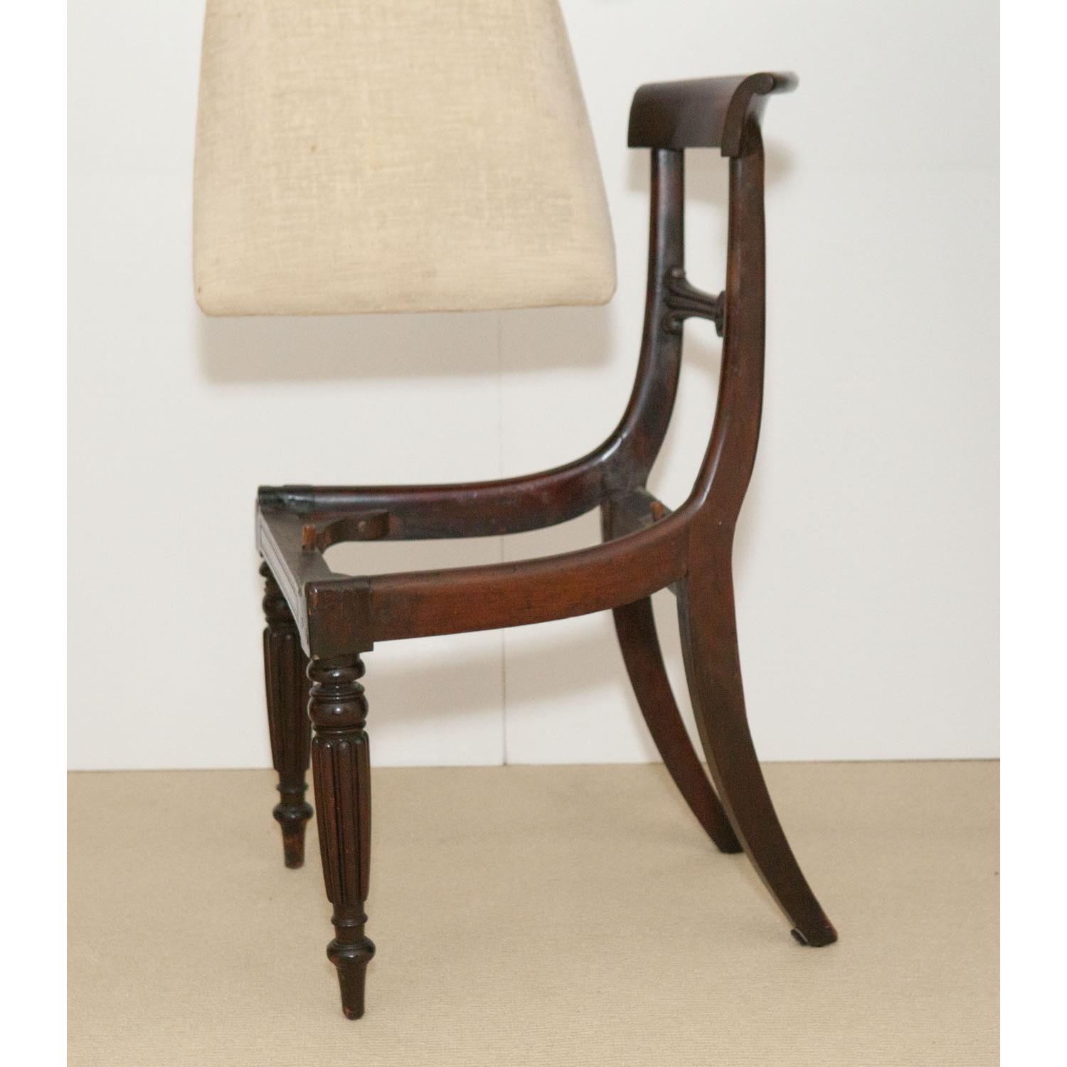 Antique Mahogany Chairs - image-3