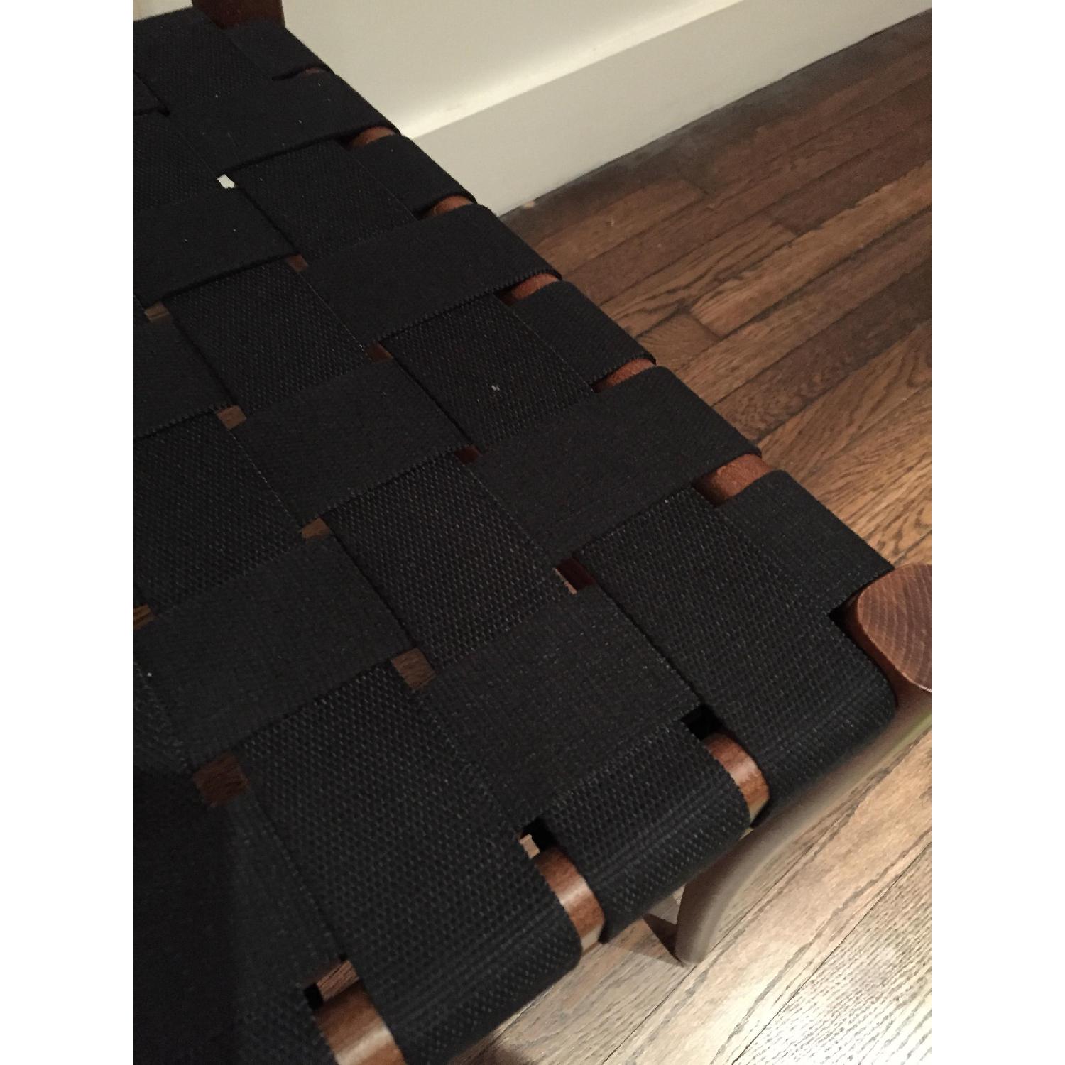 Crate & Barrel Oslo Black Side Chairs - image-6
